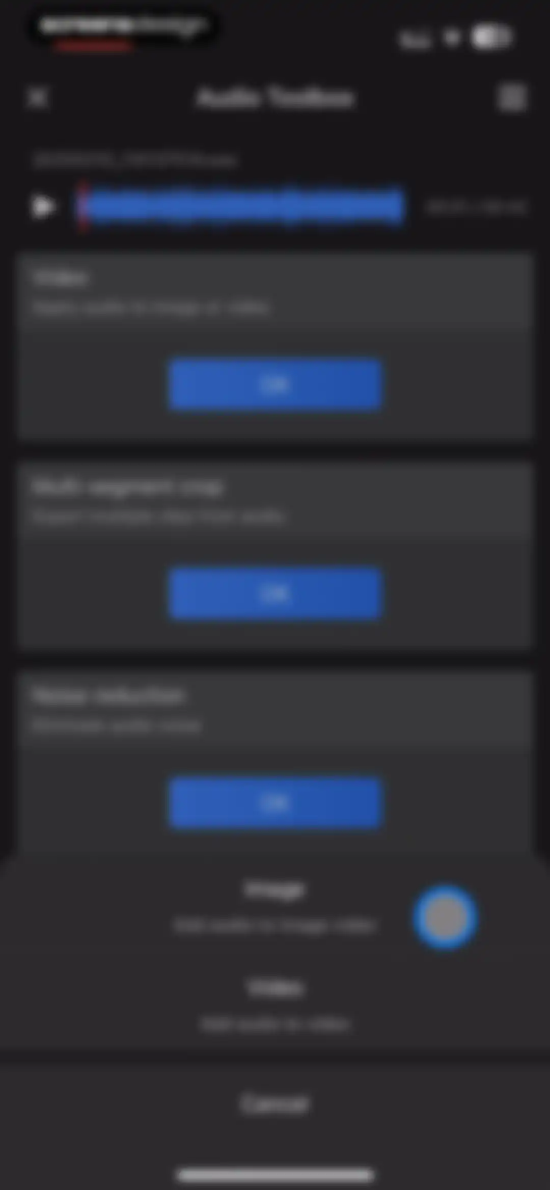 Audio Editor - Music editor screen 48