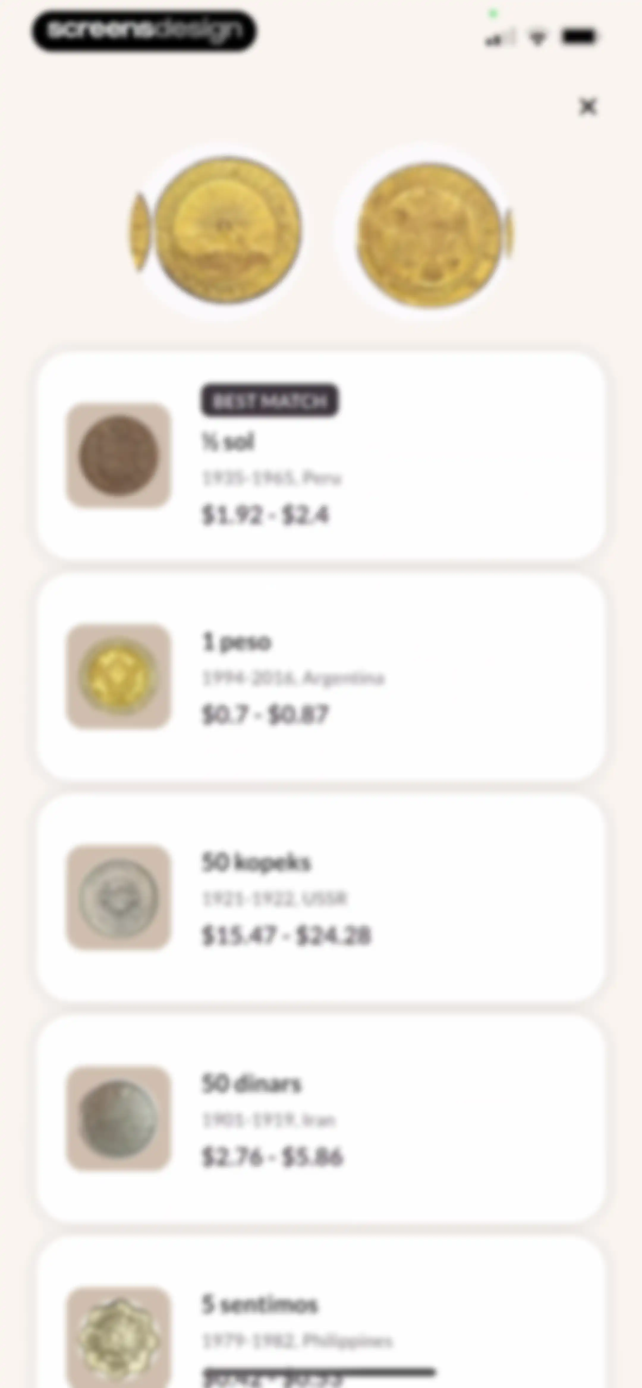 Coin Scanner & Value Checker screen 53