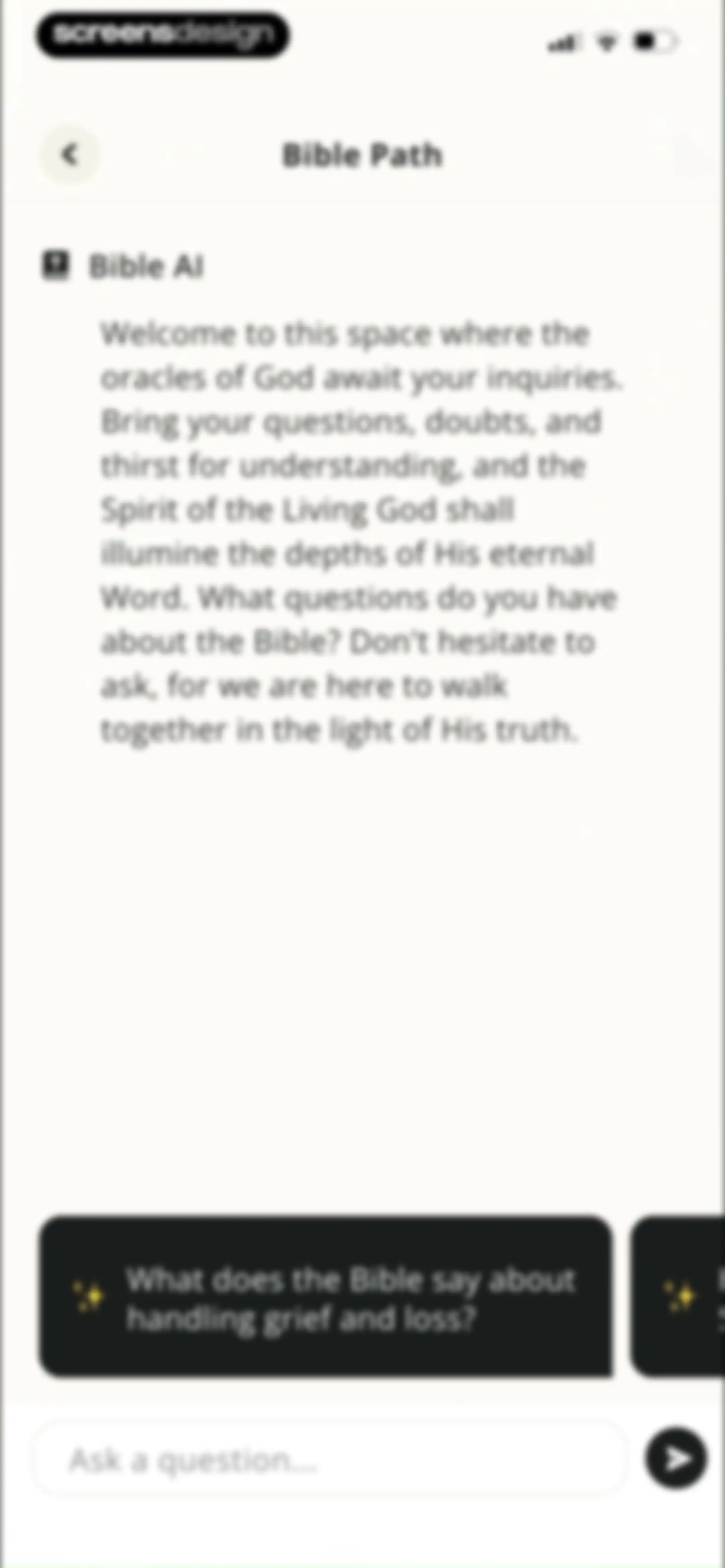 Bible Path: Prayers & Widgets screen 58