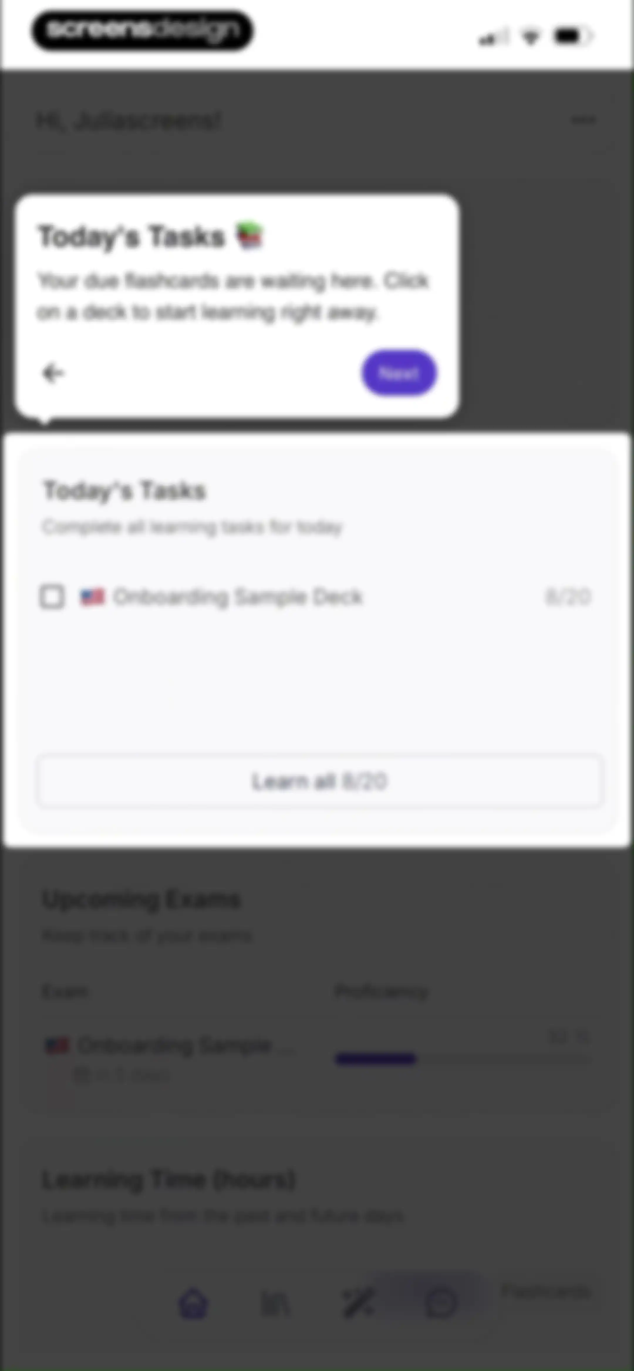 Retain Cards: AI Flashcards screen 143
