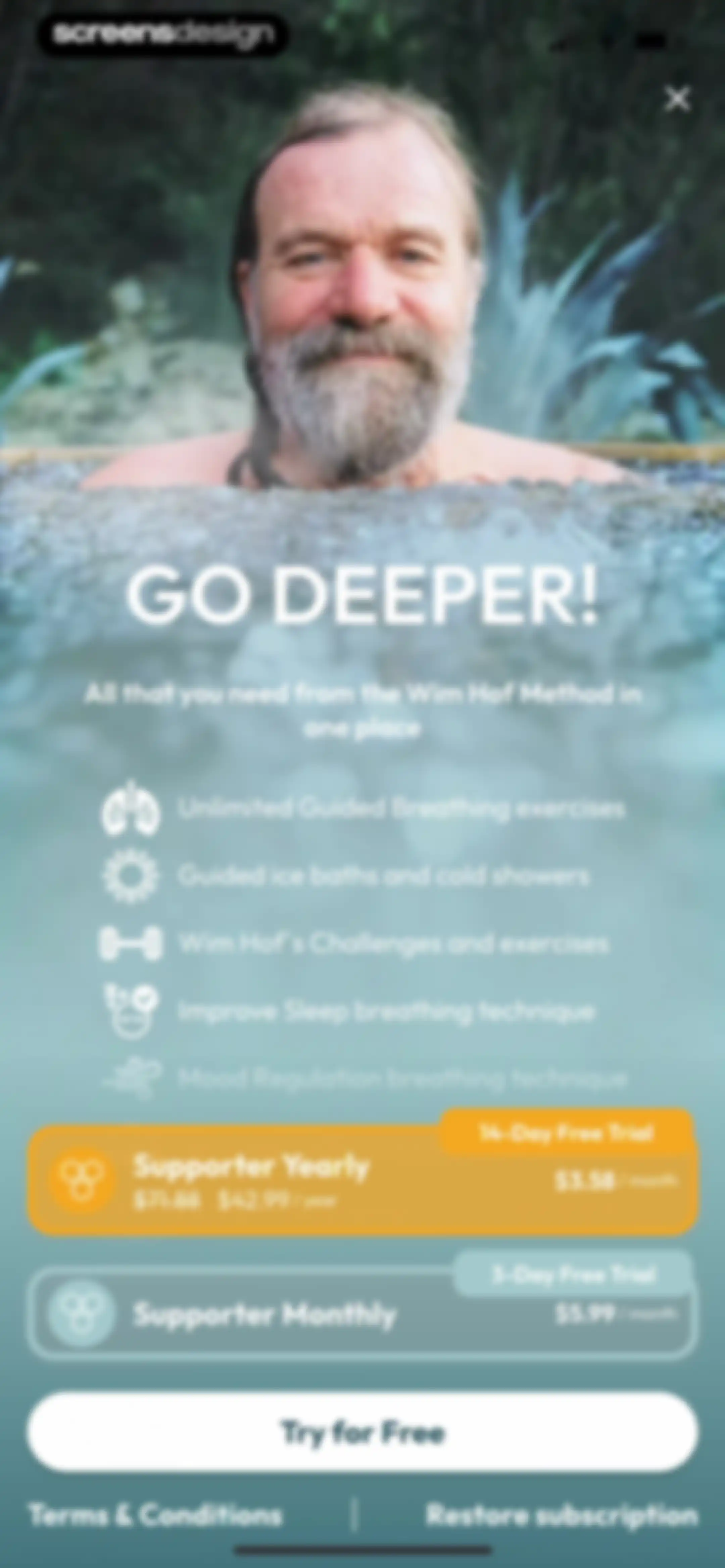 Wim Hof Method: Breathwork screen 70