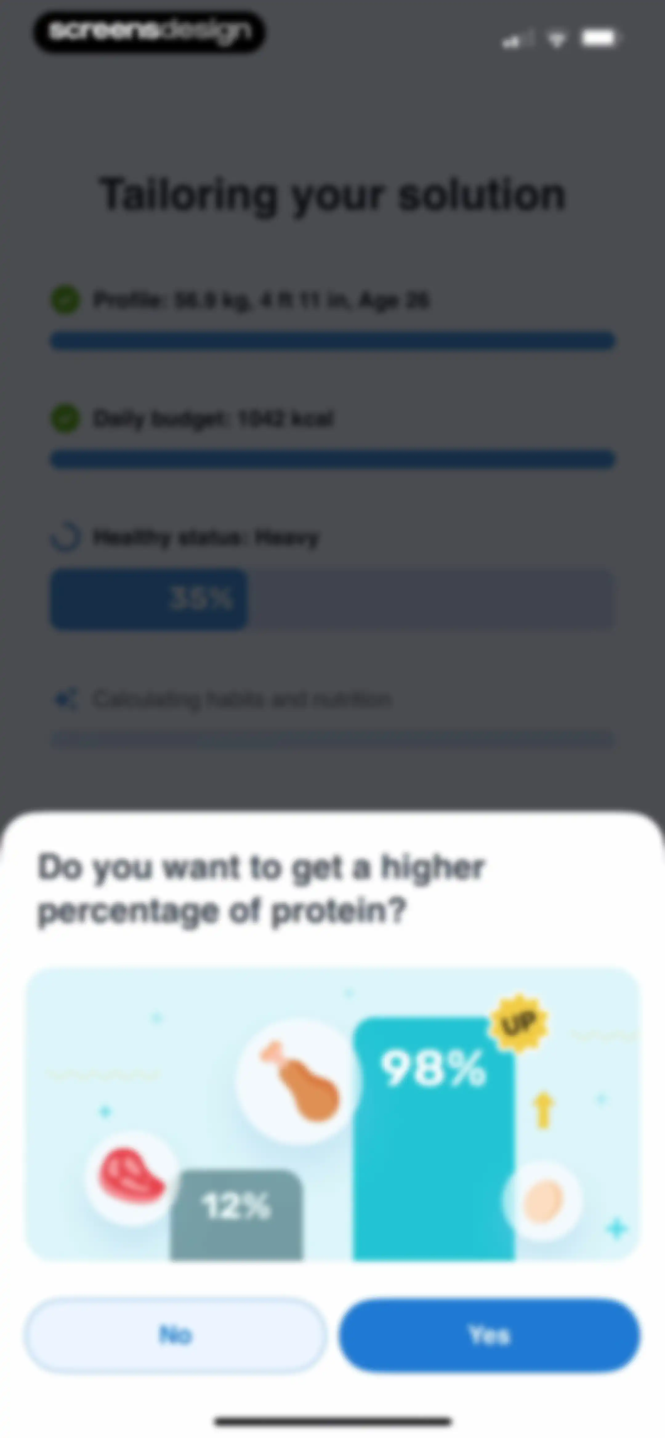 WiseMeal: Al Calorie Tracker screen 37