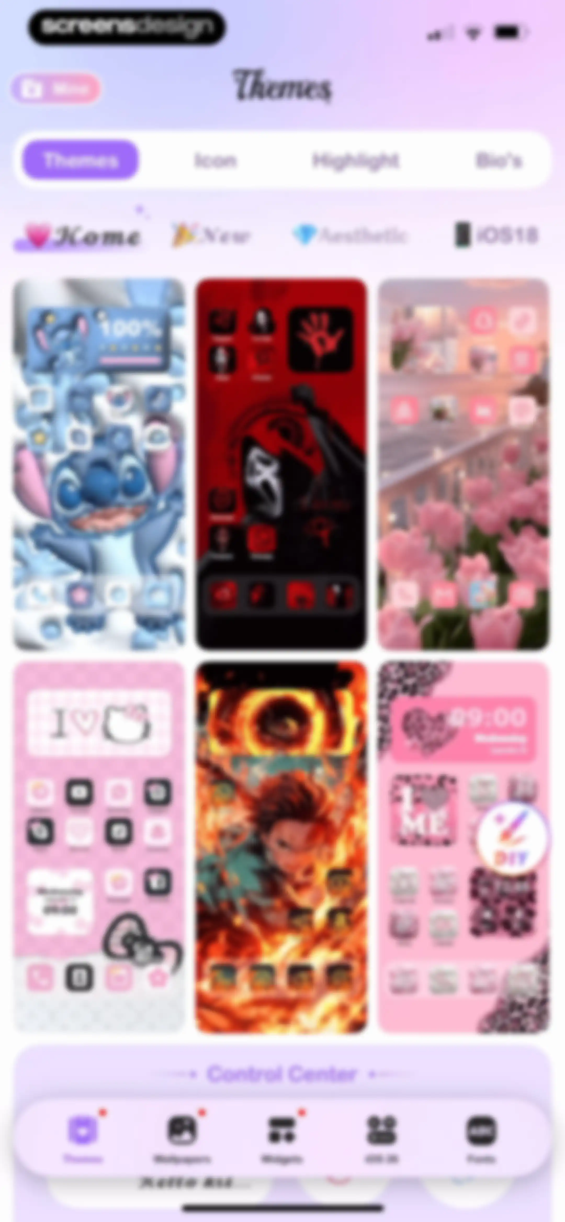 Cool Themes & Fonts: Cute Text screen 10