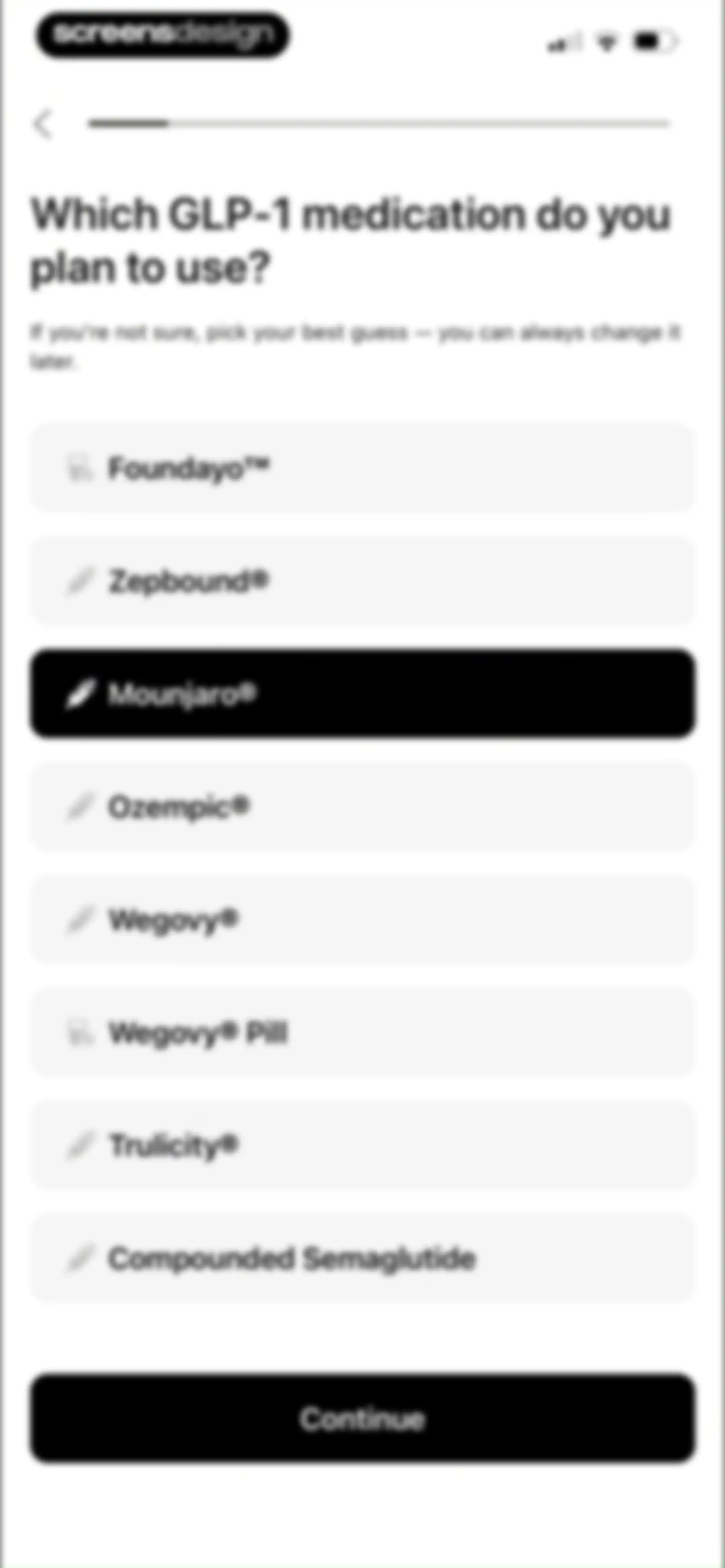 MeAgain: GLP-1 Tracker App screen 10