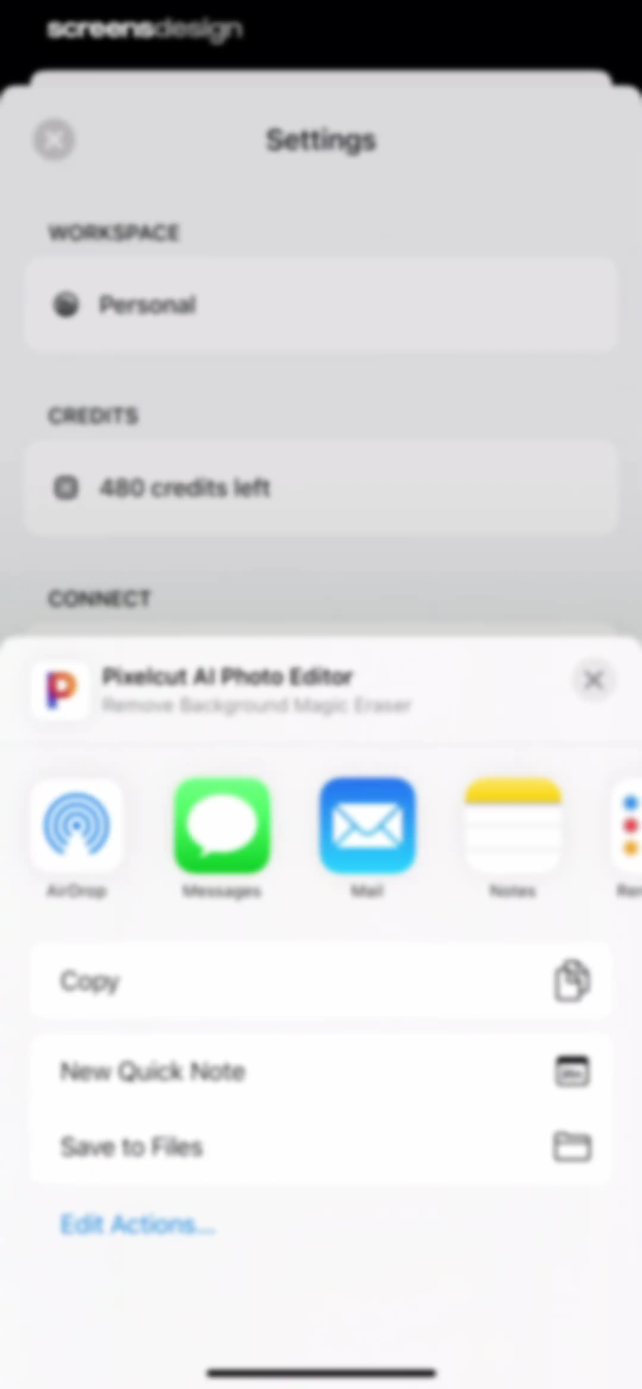 Pixelcut AI Photo Editor screen 140