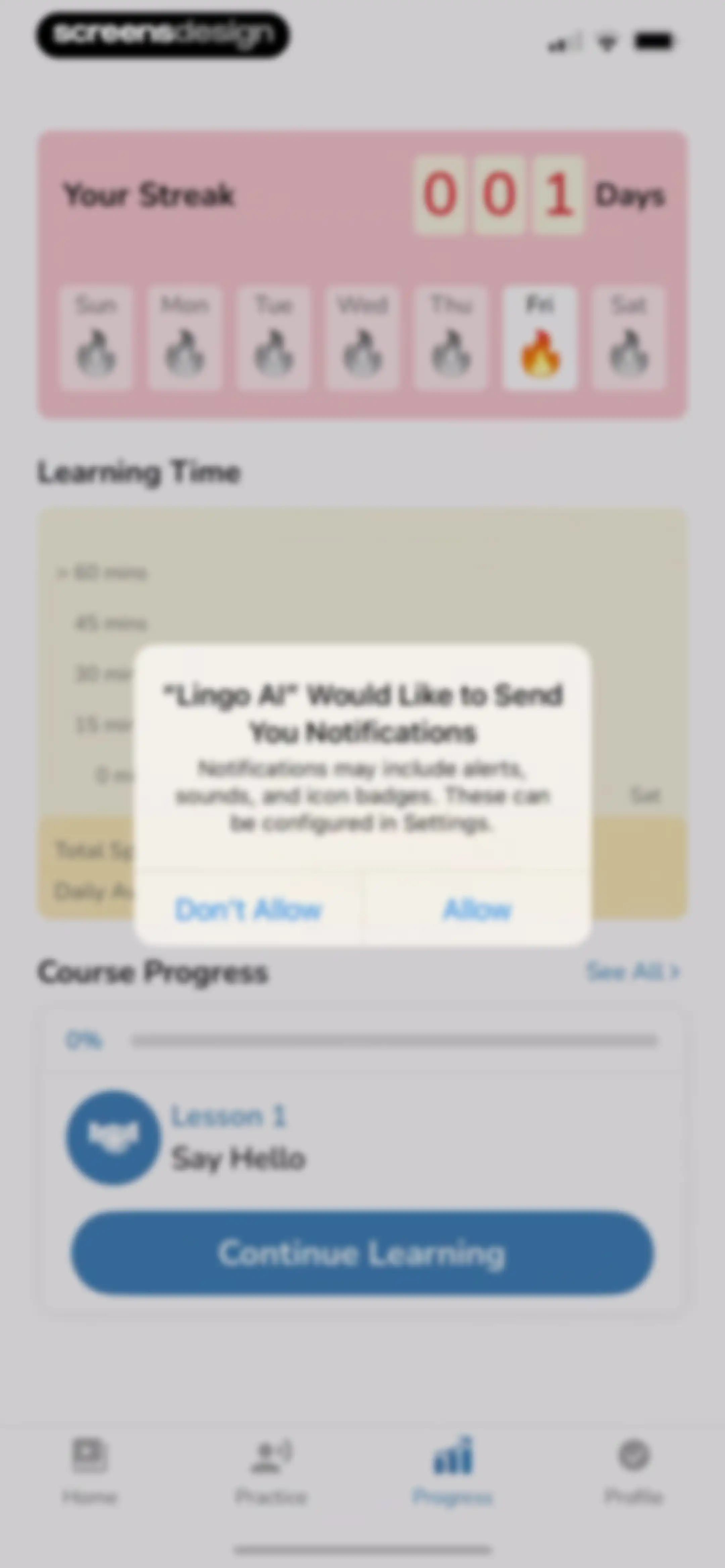 Speak English: Lingo AI screen 56
