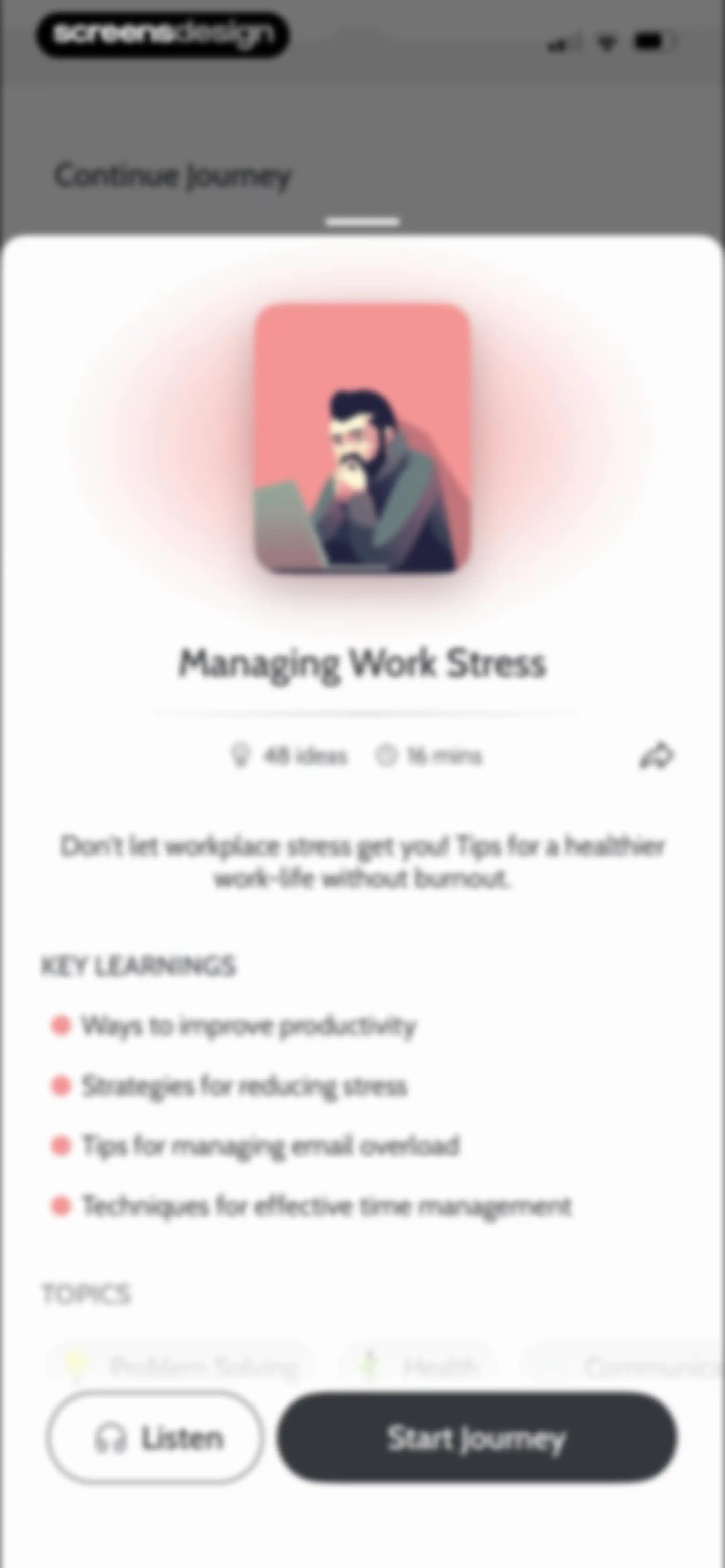 Deepstash: Smarter Every Day! screen 82