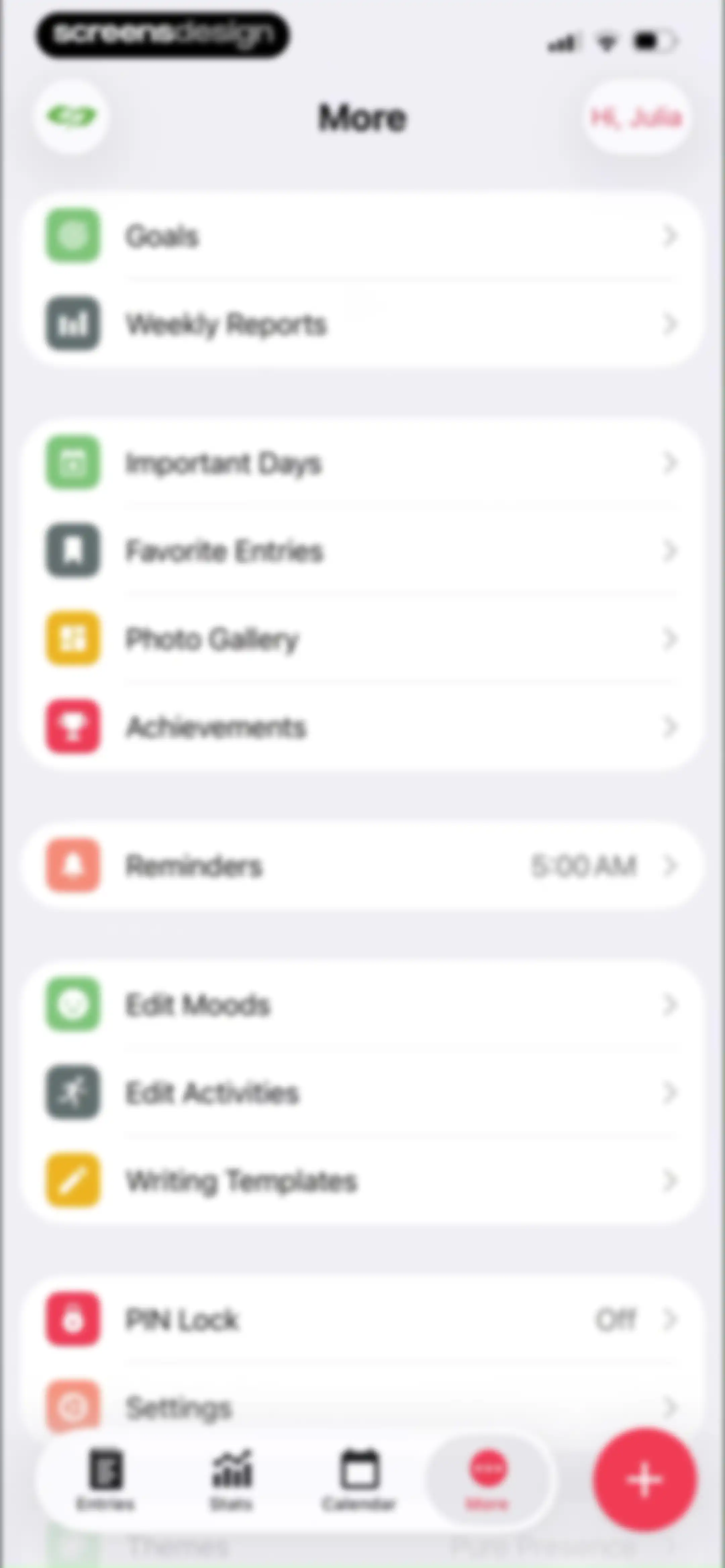 Daylio Journal - Mood Tracker screen 127