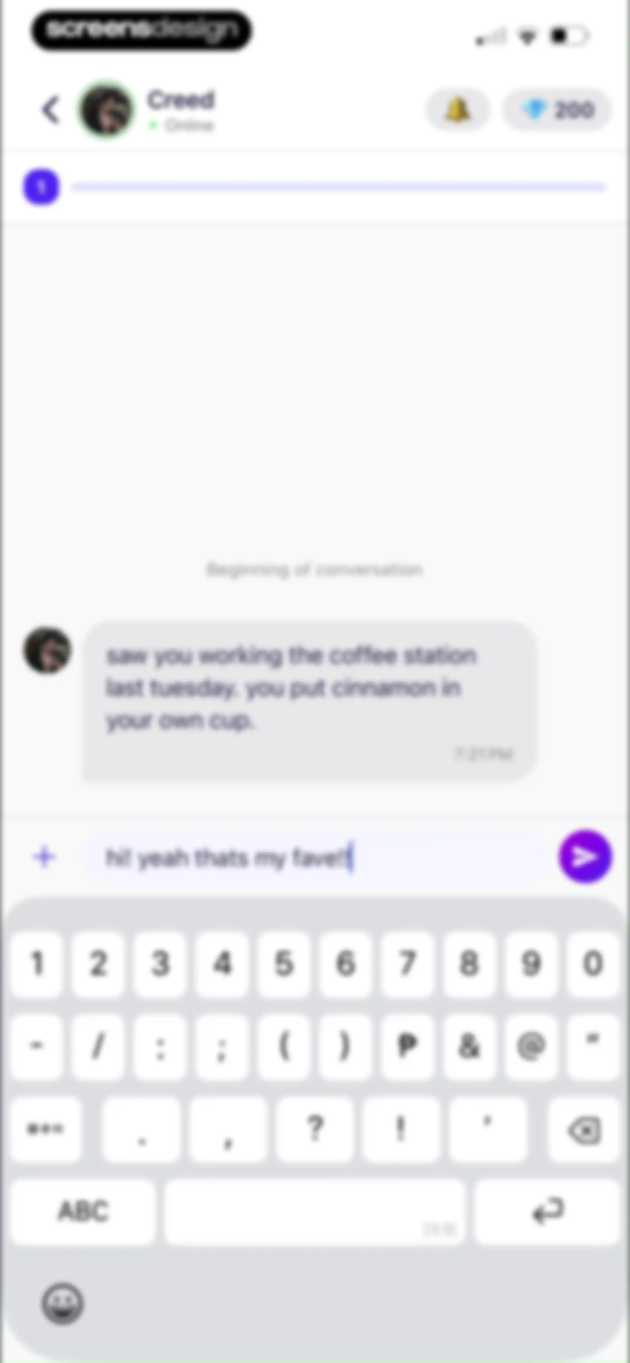 Heyyyy: Stories that text back screen 30