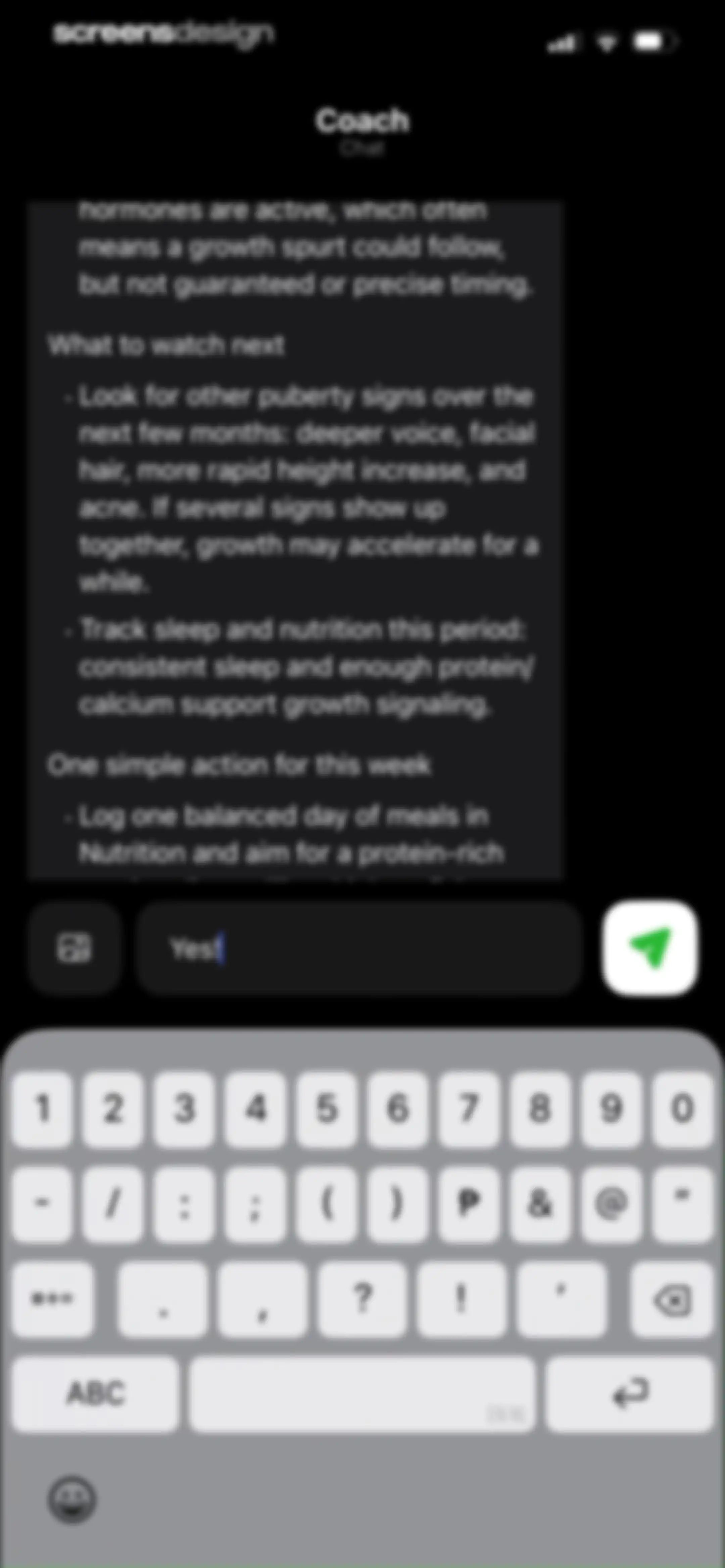 GoTall - Height Predictor screen 76