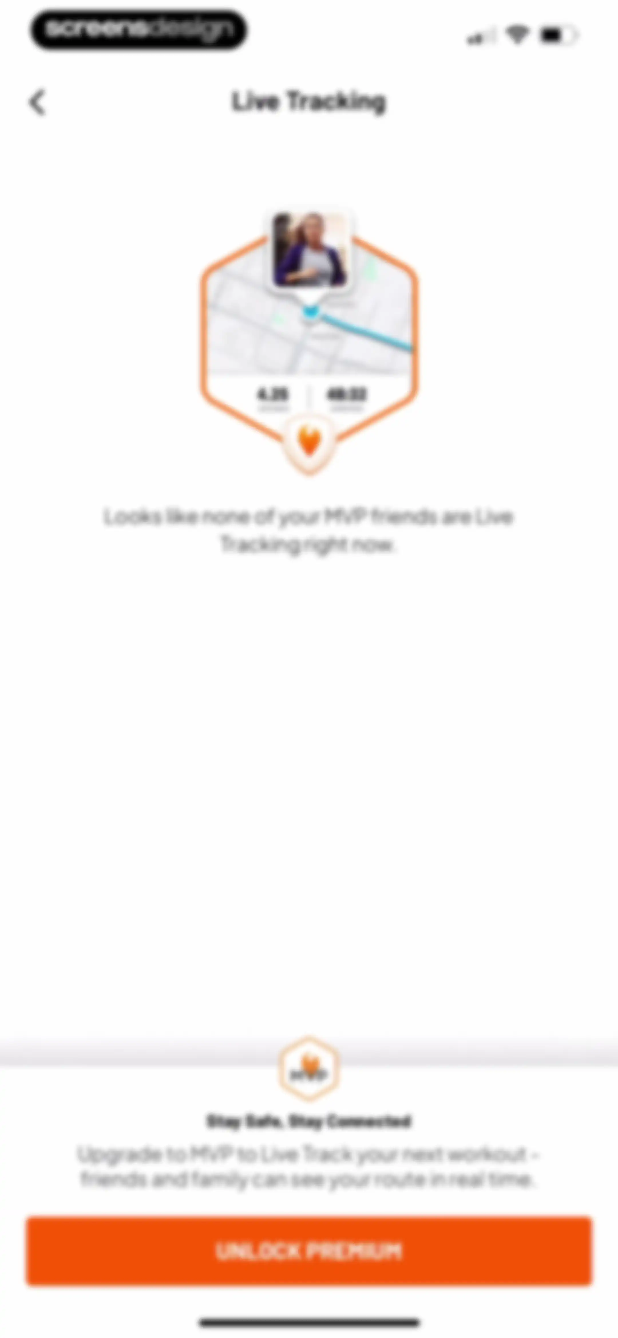 Map My Run GPS Running Tracker screen 140