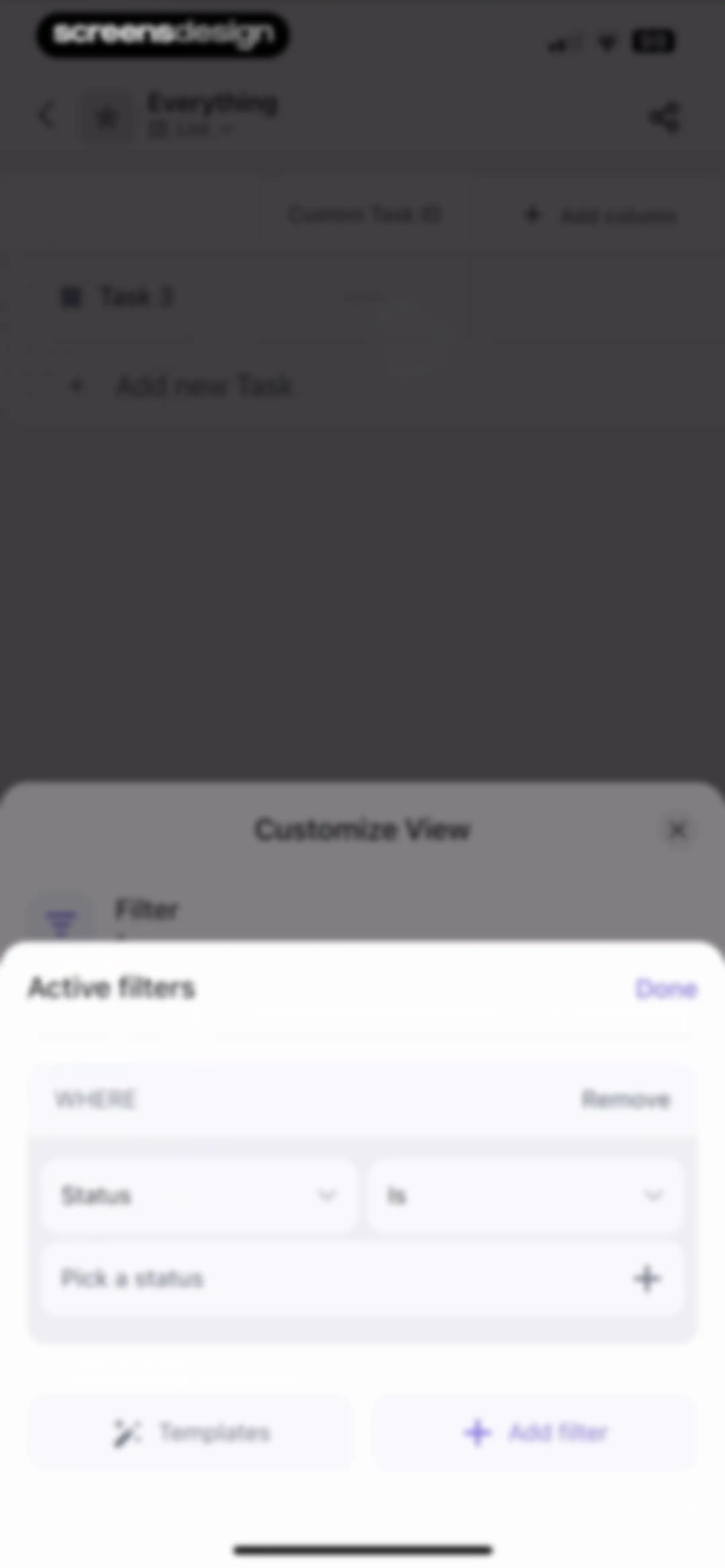 ClickUp: Tasks, Chat, Docs, AI screen 113