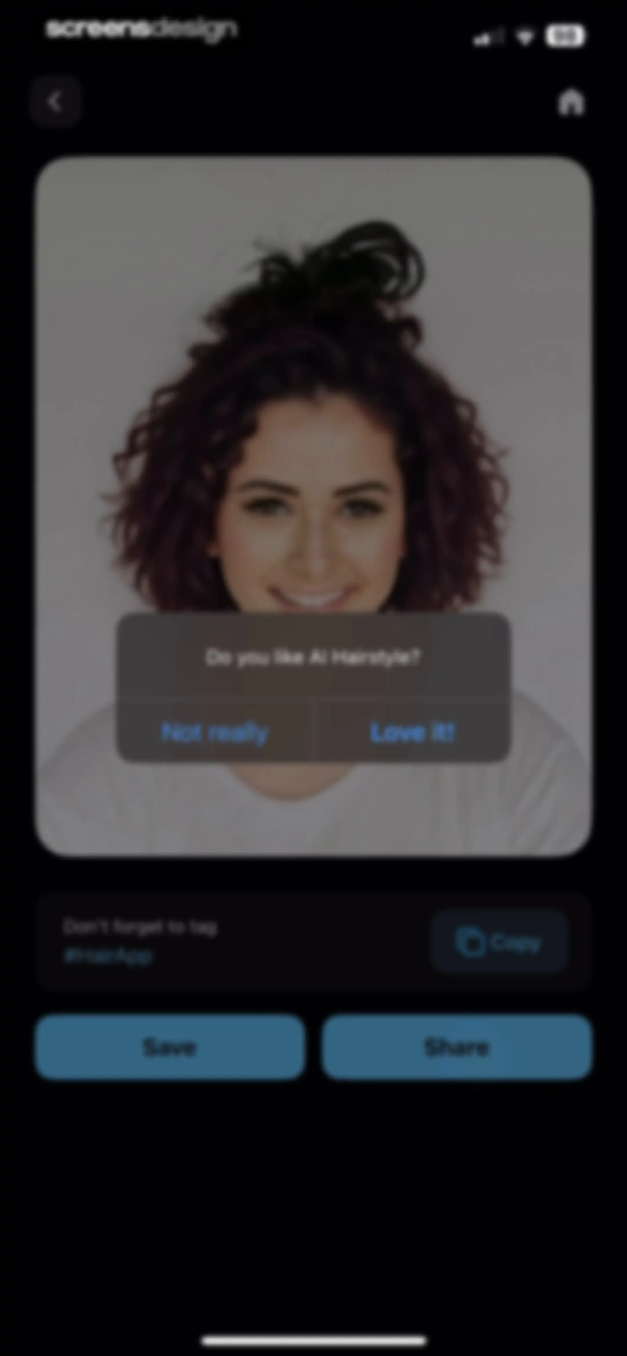 Hair AI: Hairstyle Filter, Cut screen 33