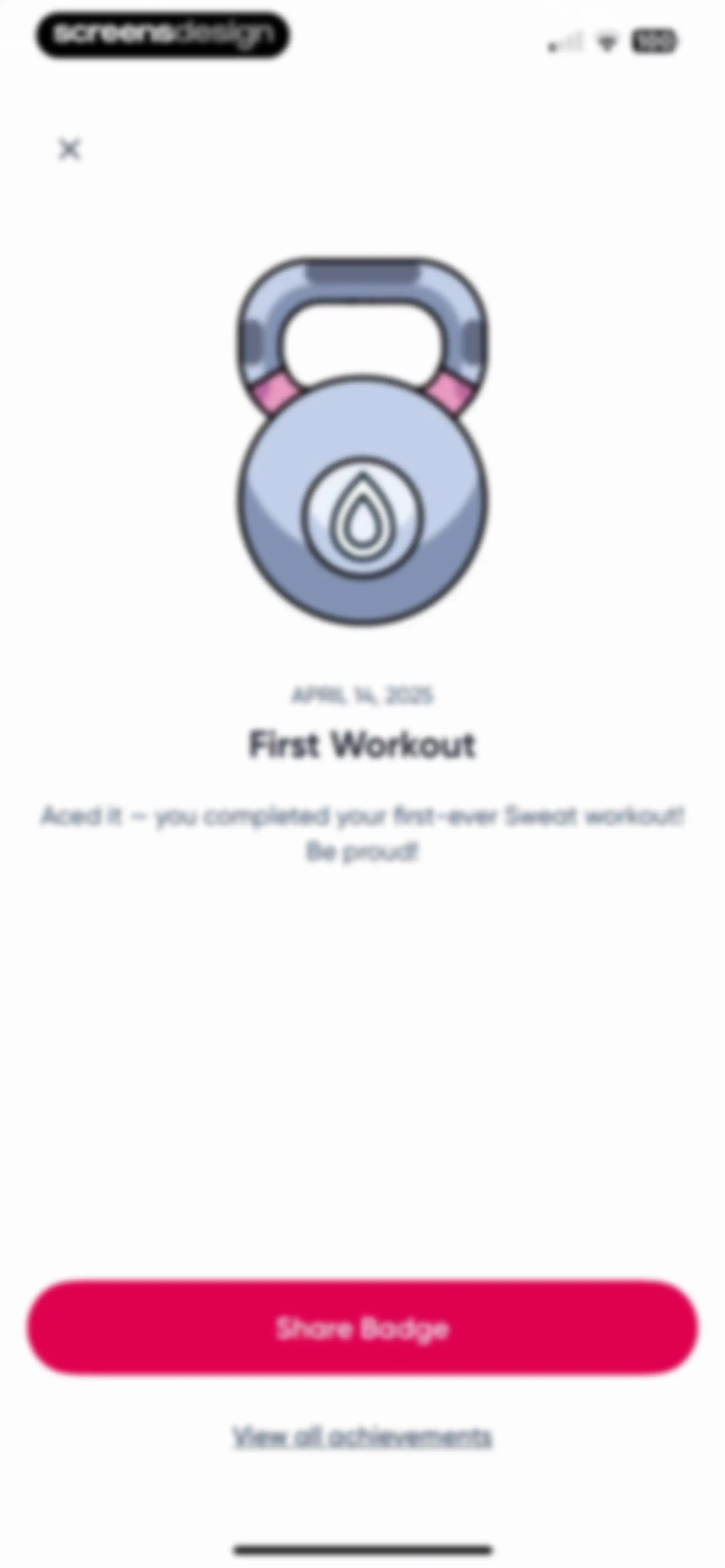 Sweat: Fitness App For Women screen 95