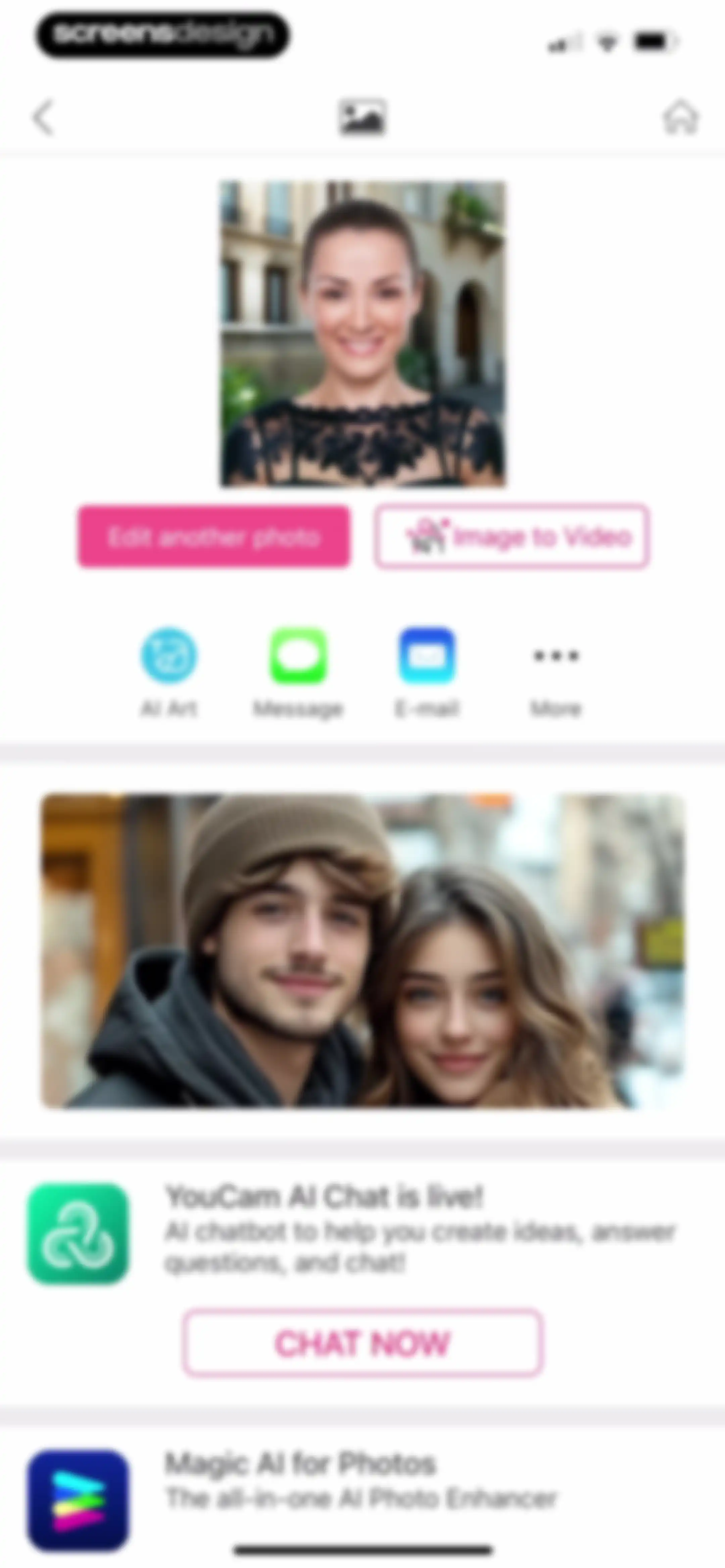 YouCam Makeup: Face Editor screen 145
