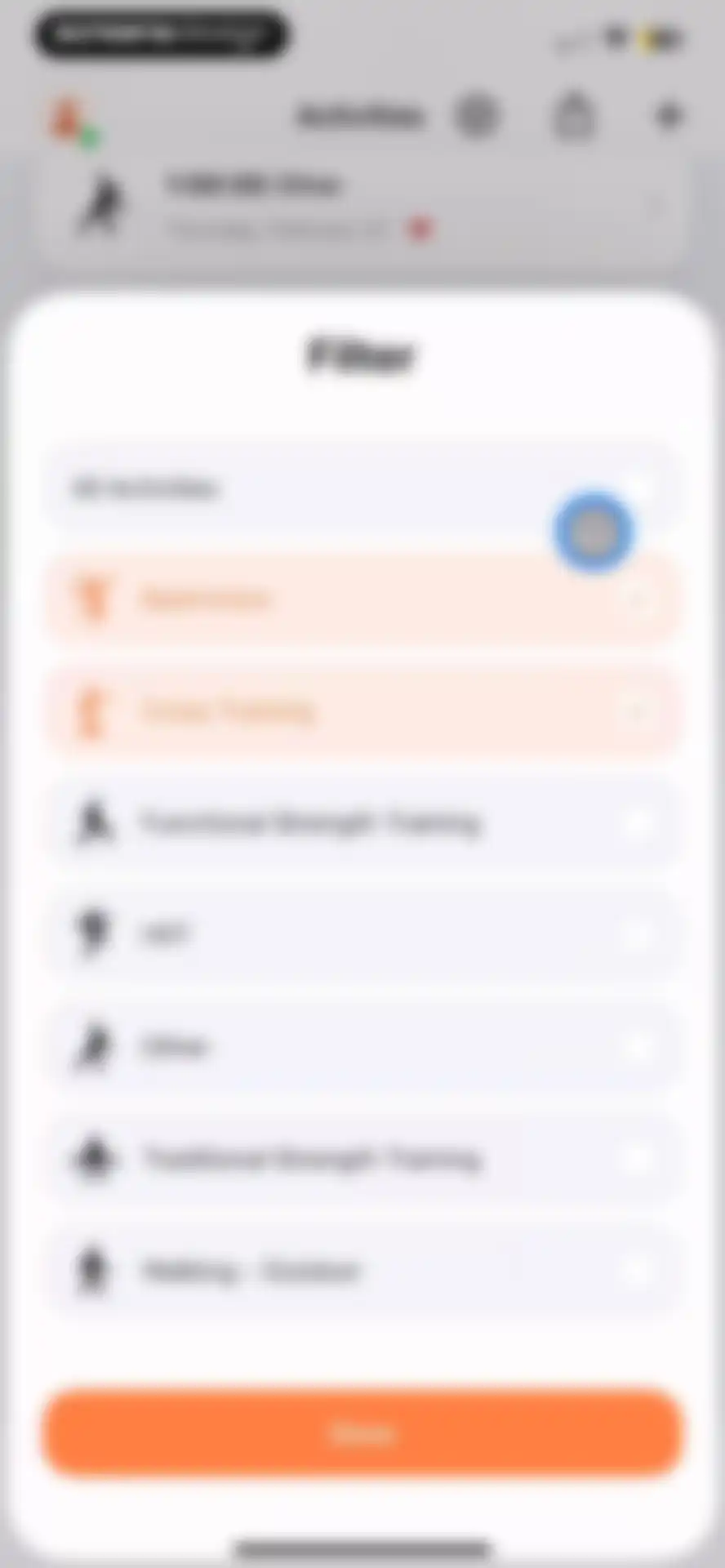 Gentler Streak Workout Tracker screen 33