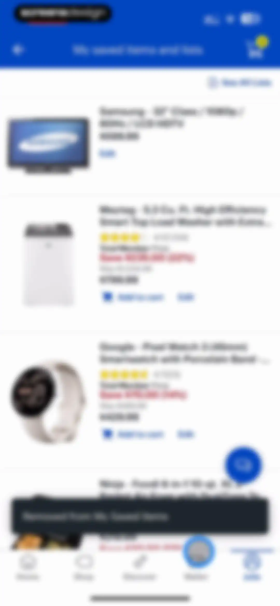 Best Buy: Tech Deals & Savings screen 164