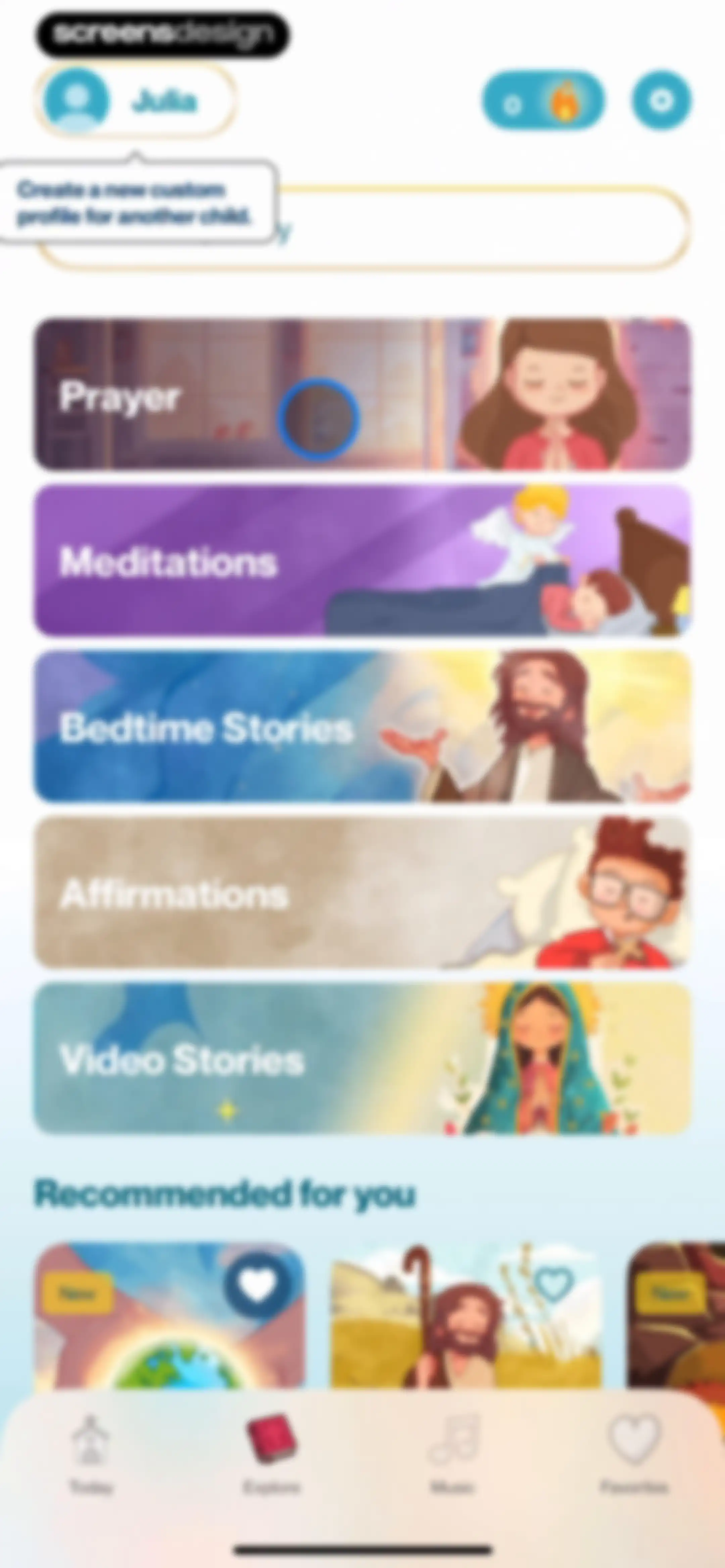 Theo: Prayer & Meditation screen 93