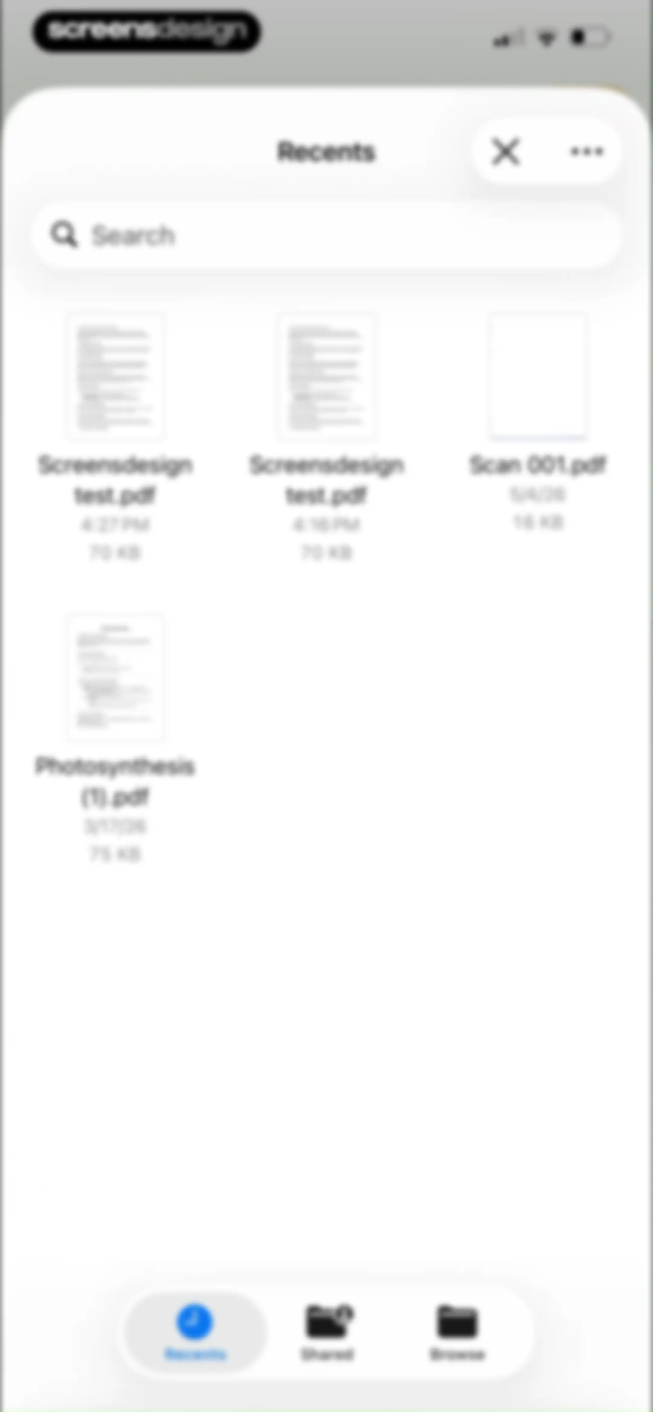 PDF Editor: Read, Scan & Sign screen 126
