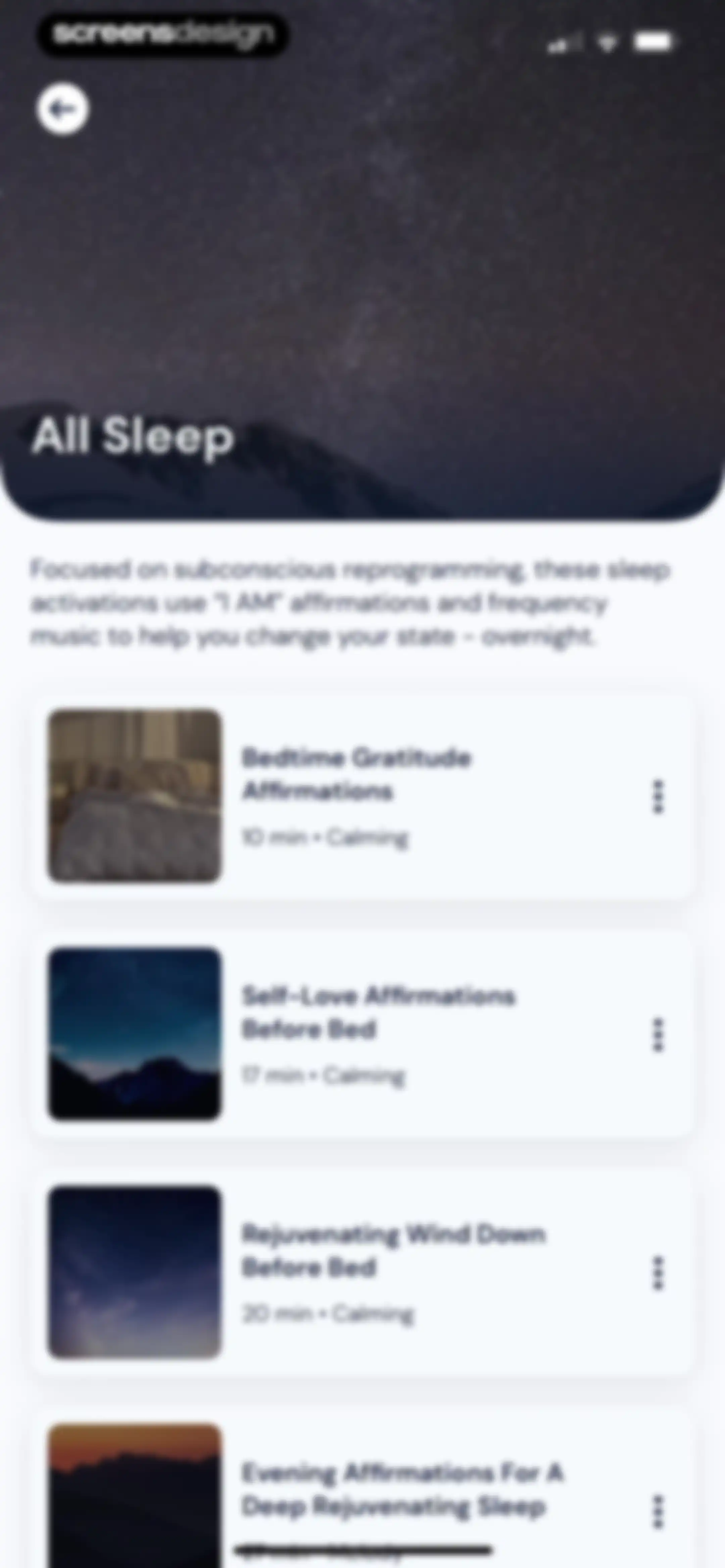 Activations: Daily Motivation screen 59