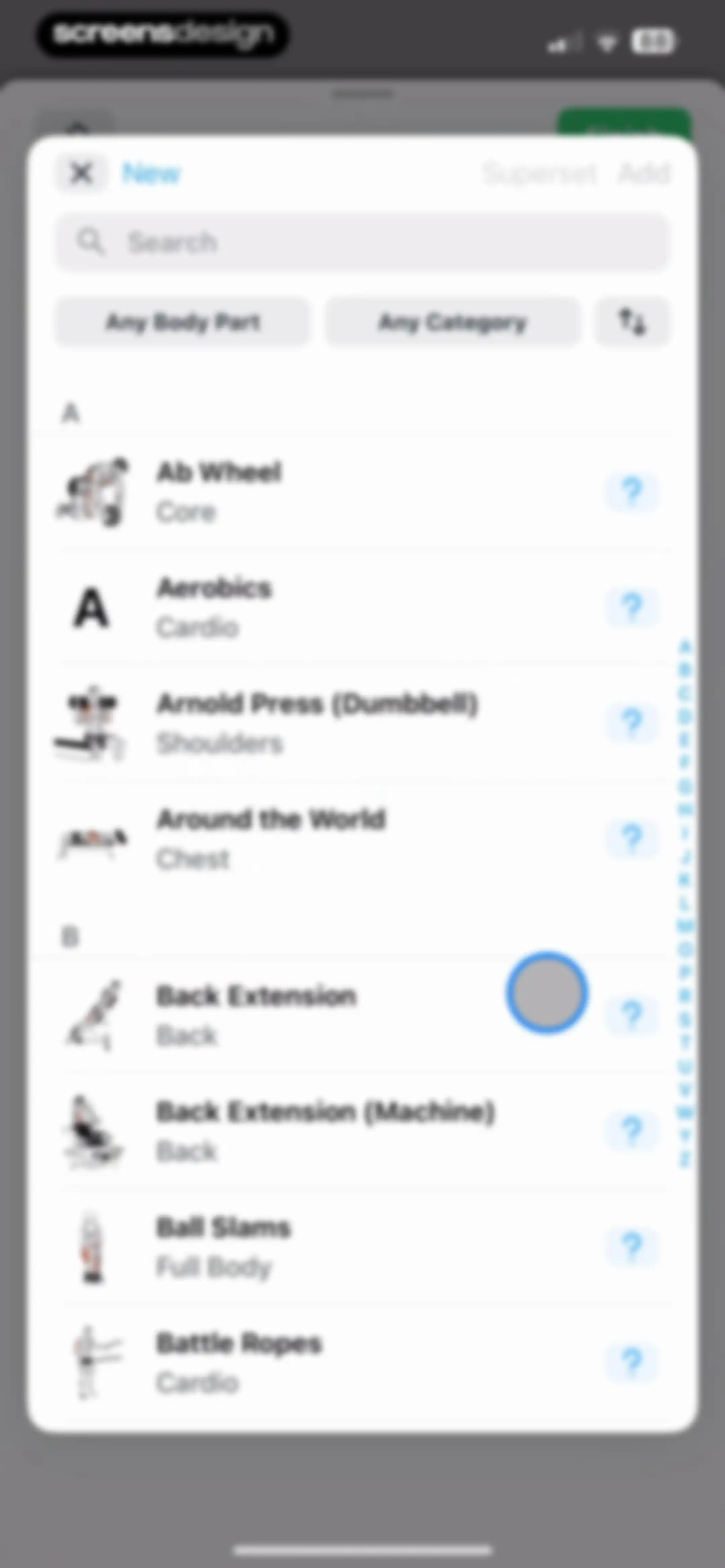 Strong Workout Tracker Gym Log screen 10