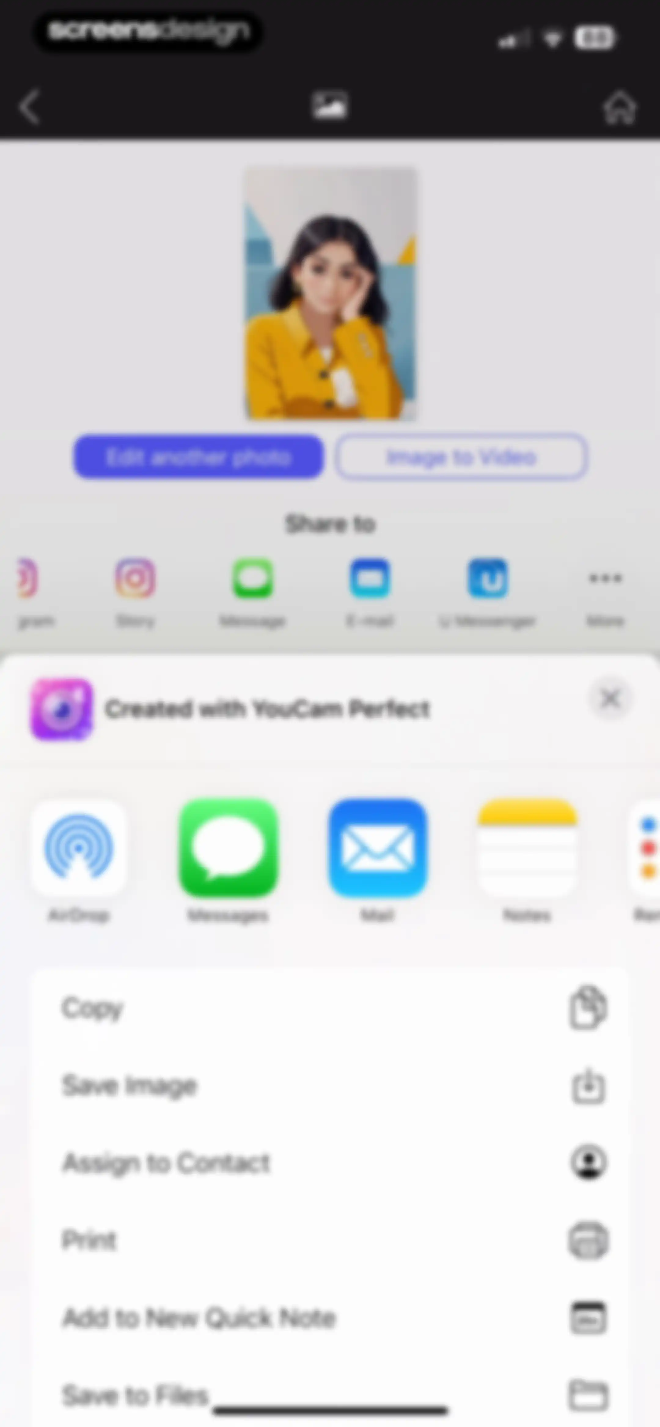 YouCam Perfect:AI Photo Editor screen 67