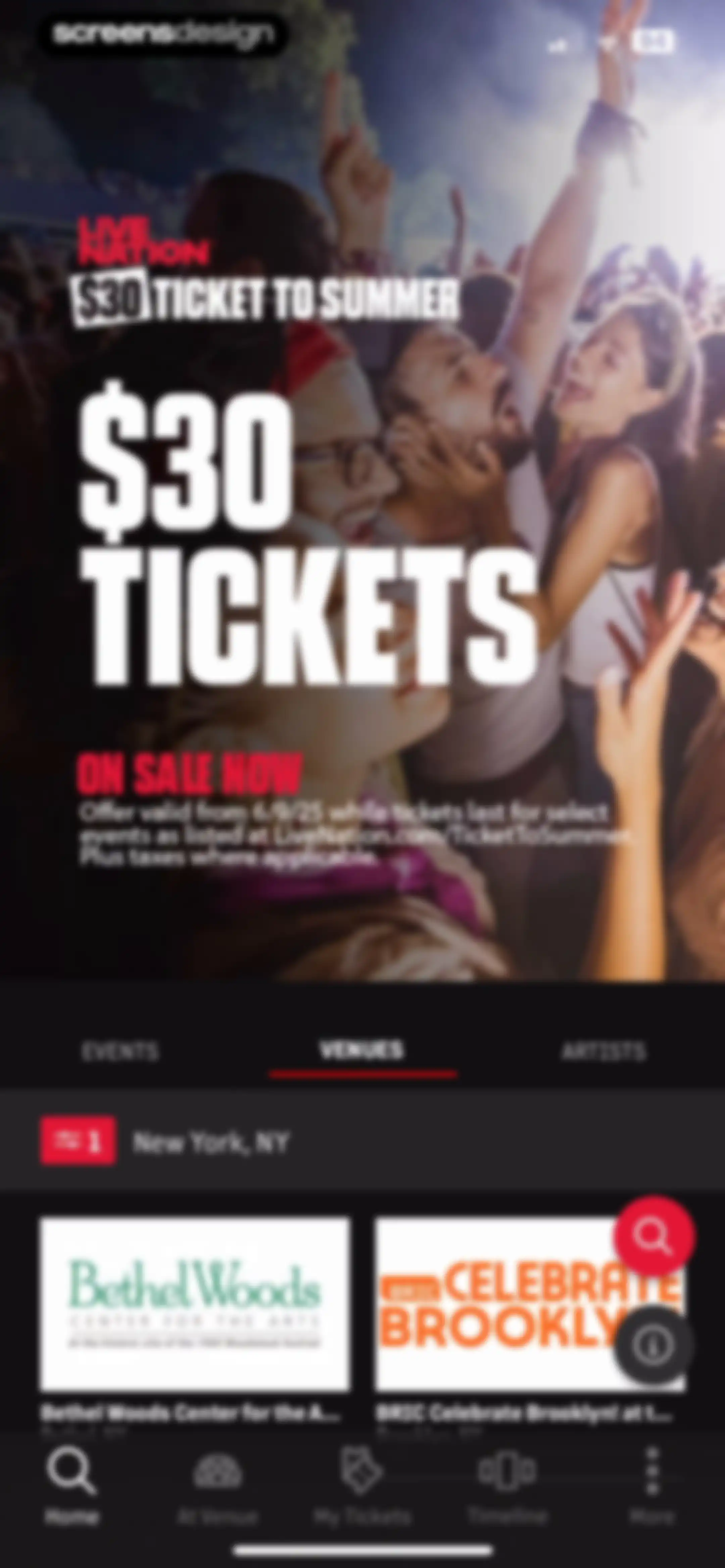 Live Nation – For Concert Fans screen 27