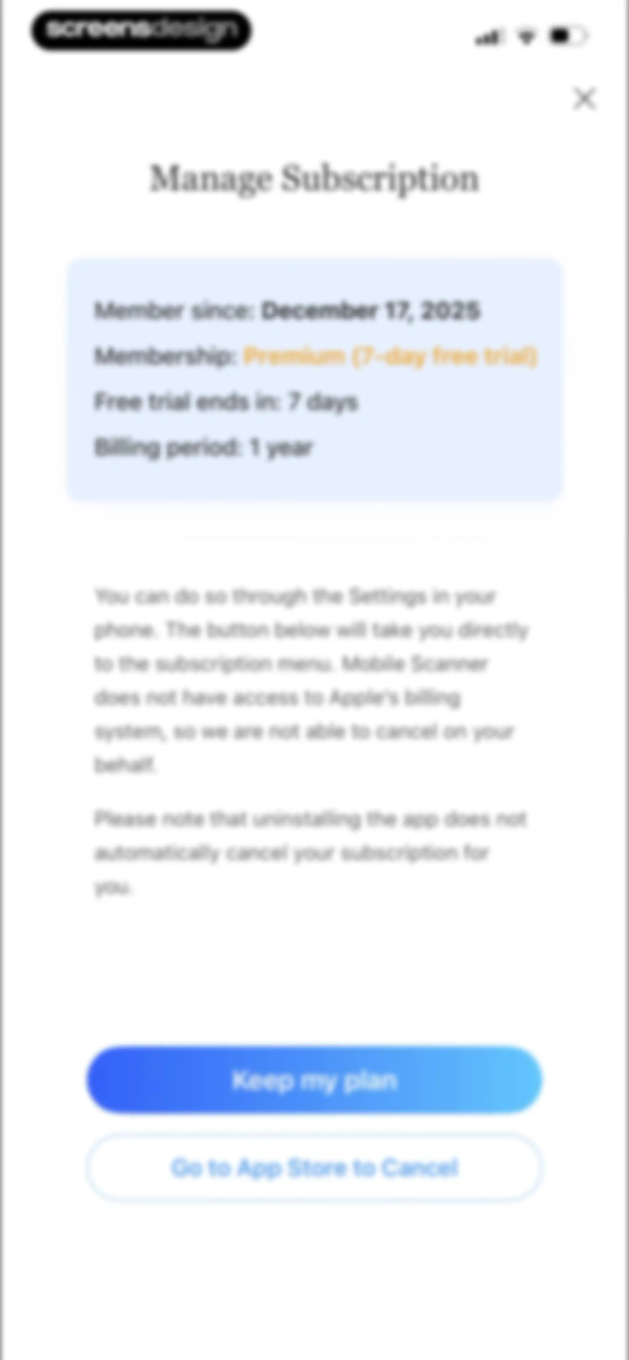 Mobile Scanner App - Scan PDF screen 72