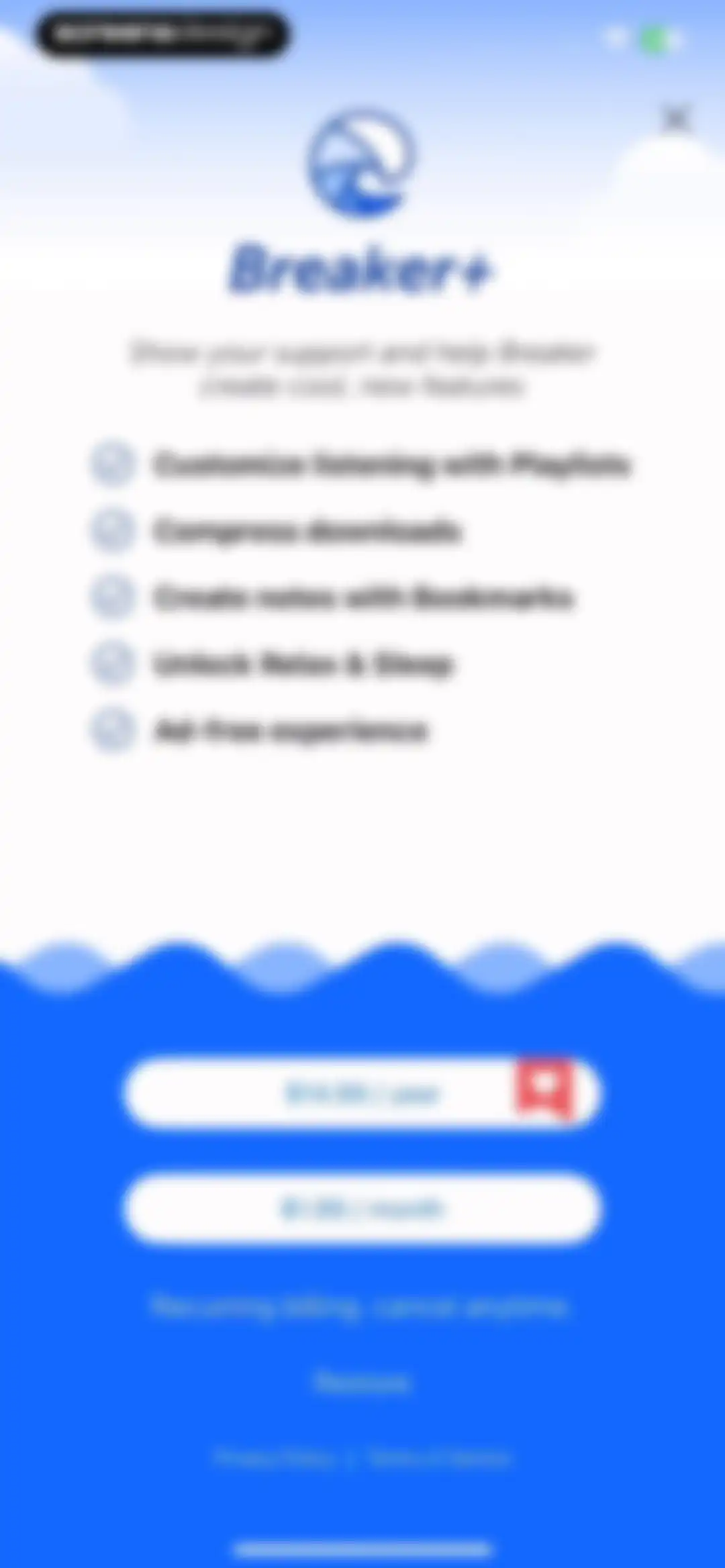 Breaker—The social podcast app screen 20