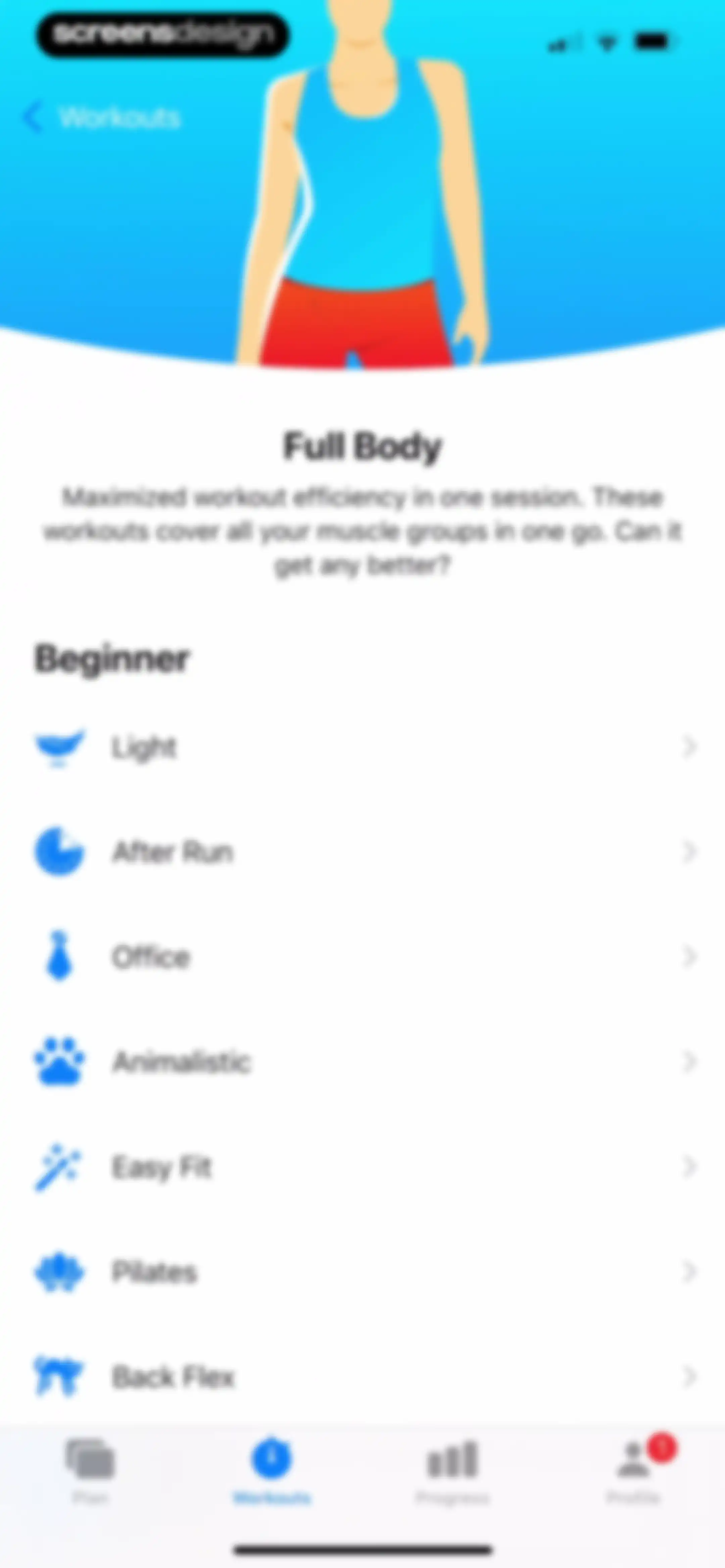 Seven: 7 Minute Workout screen 98