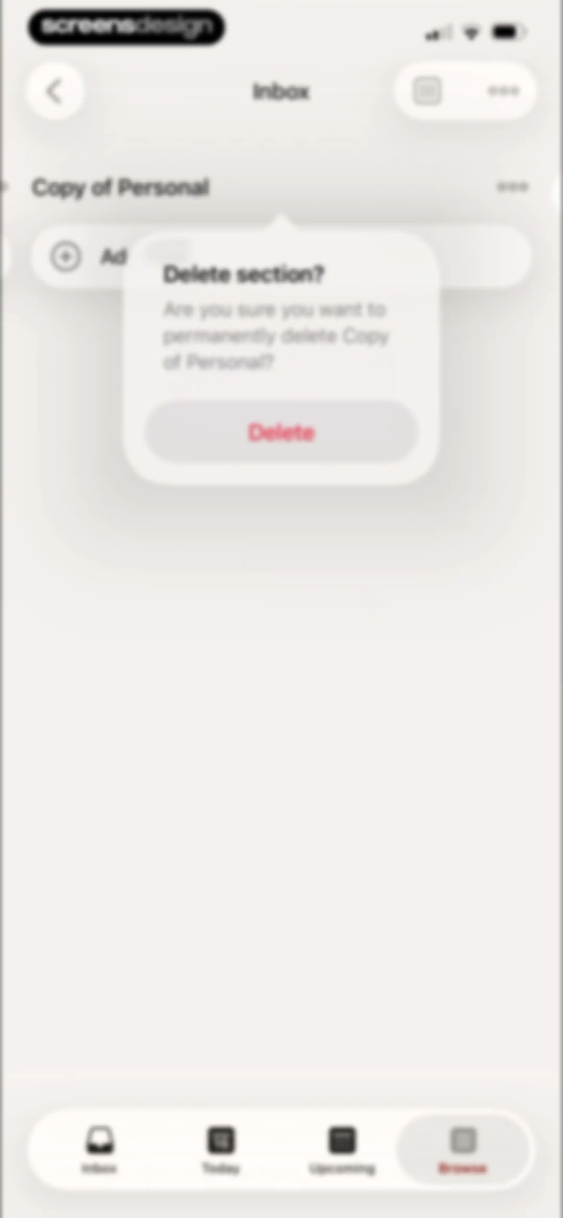 Todoist: To Do List & Calendar screen 97