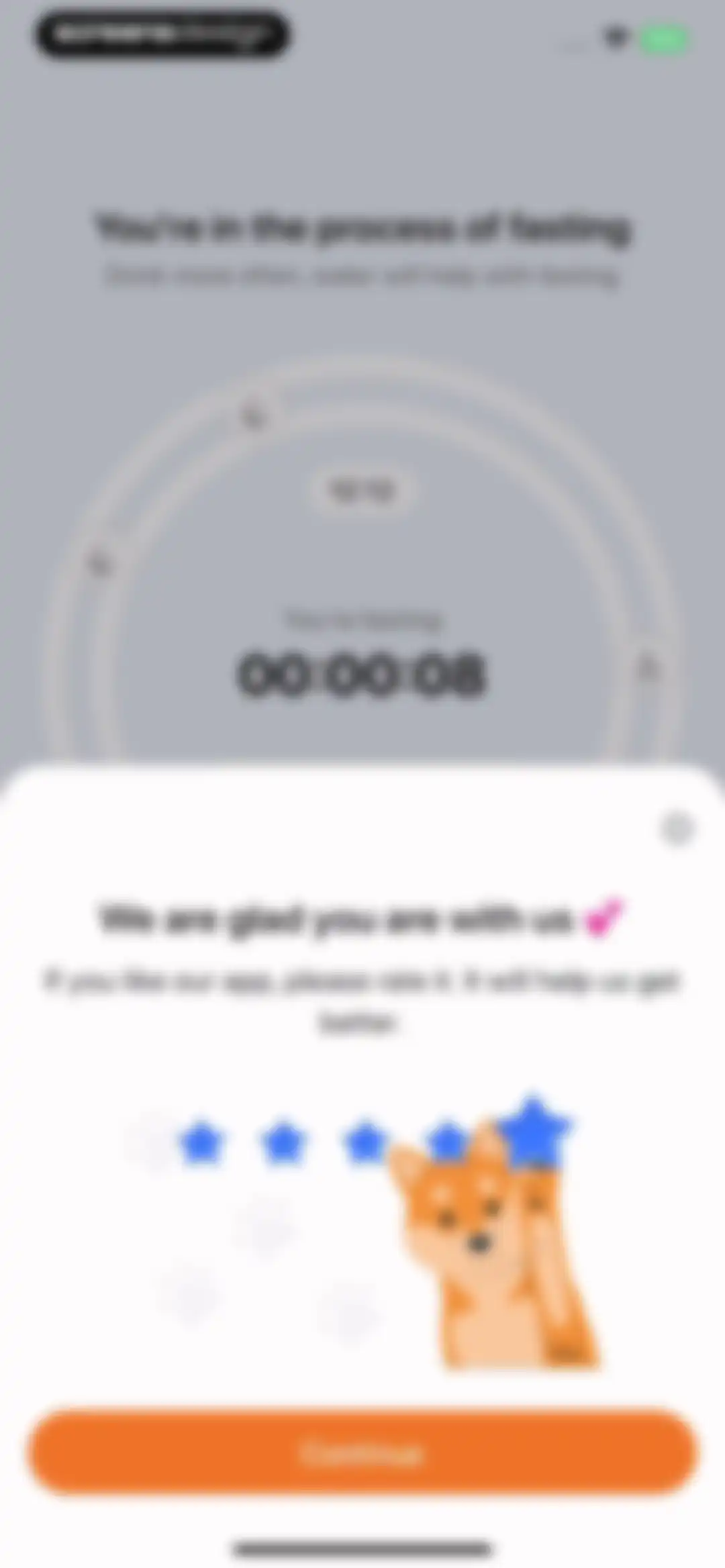 BodyOK: Intermittent Fasting screen 34