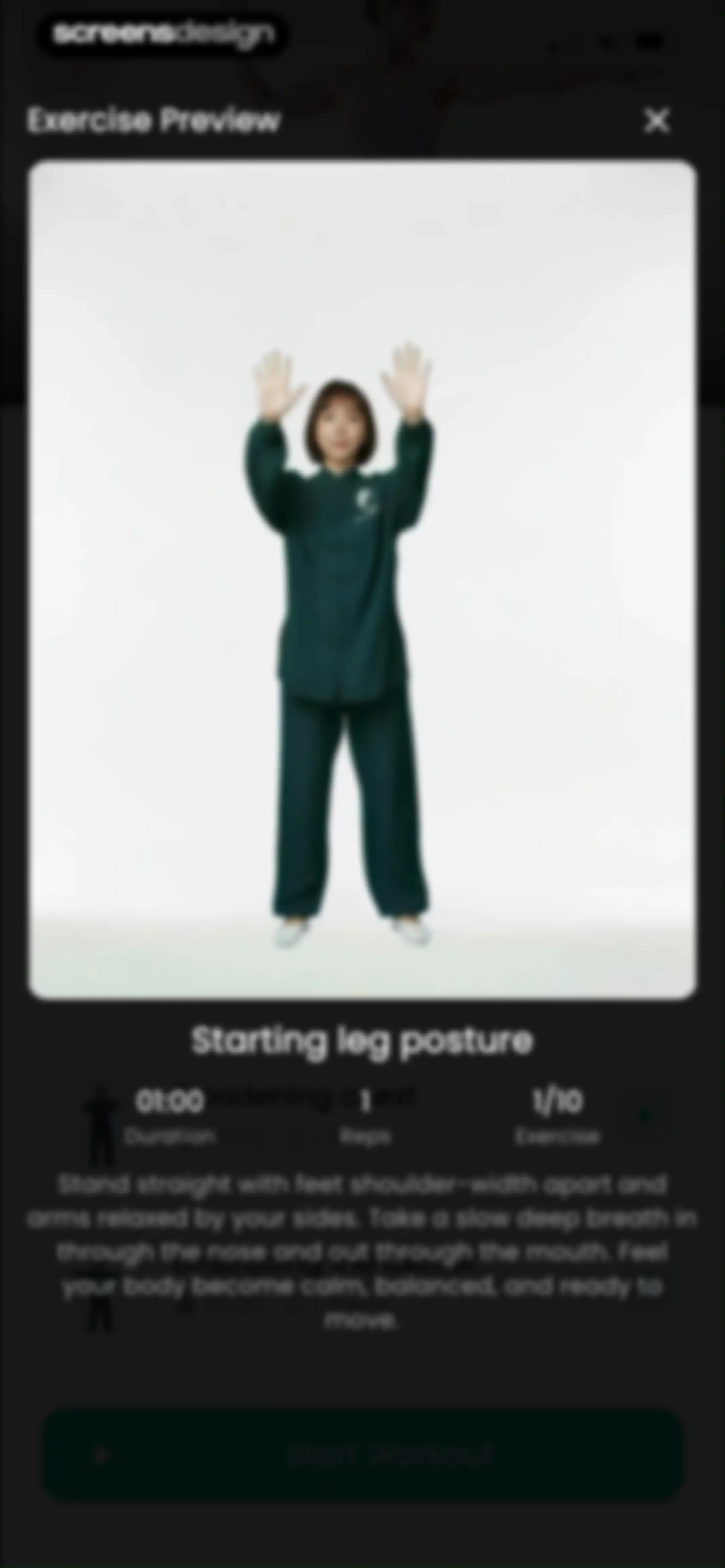 Tai Chi Walking : GentleFit screen 42