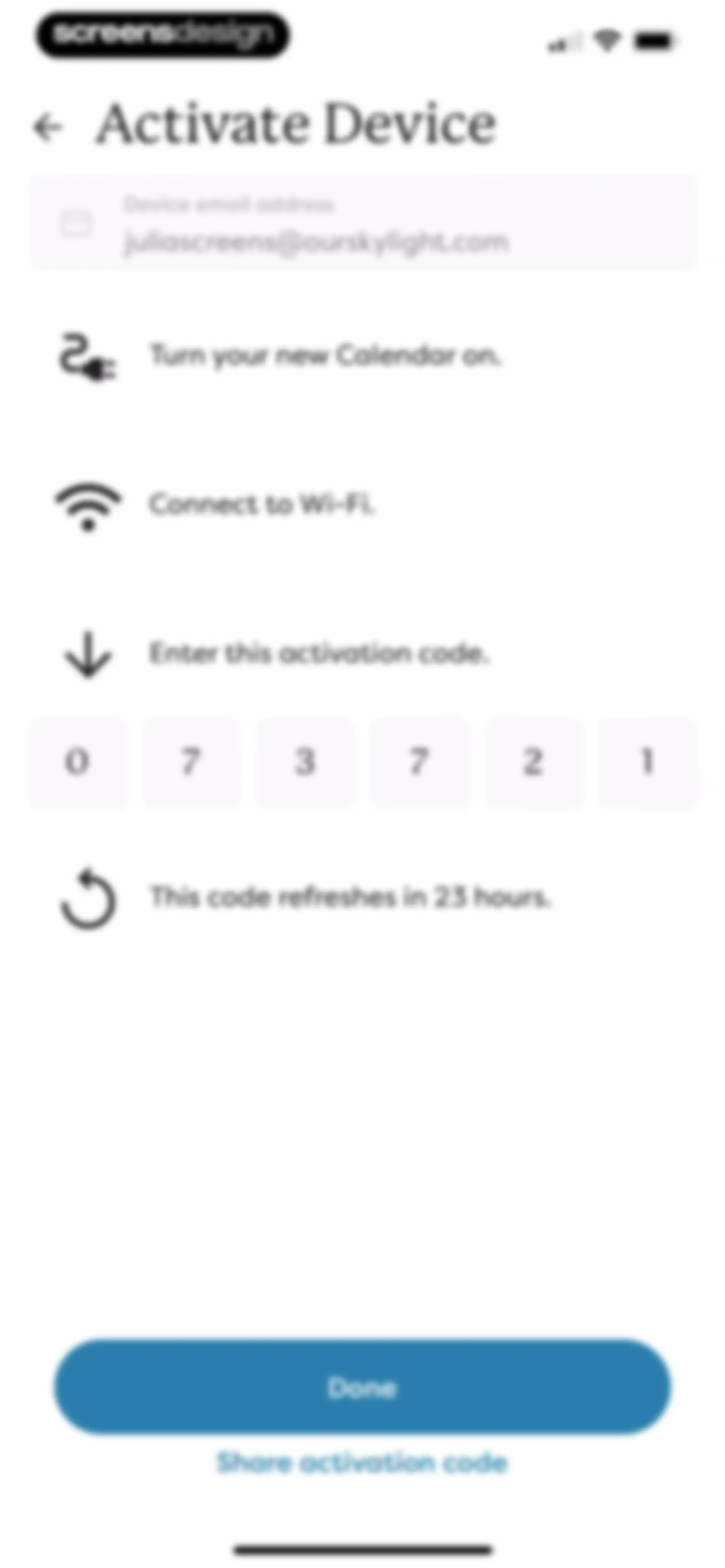Skylight App screen 21