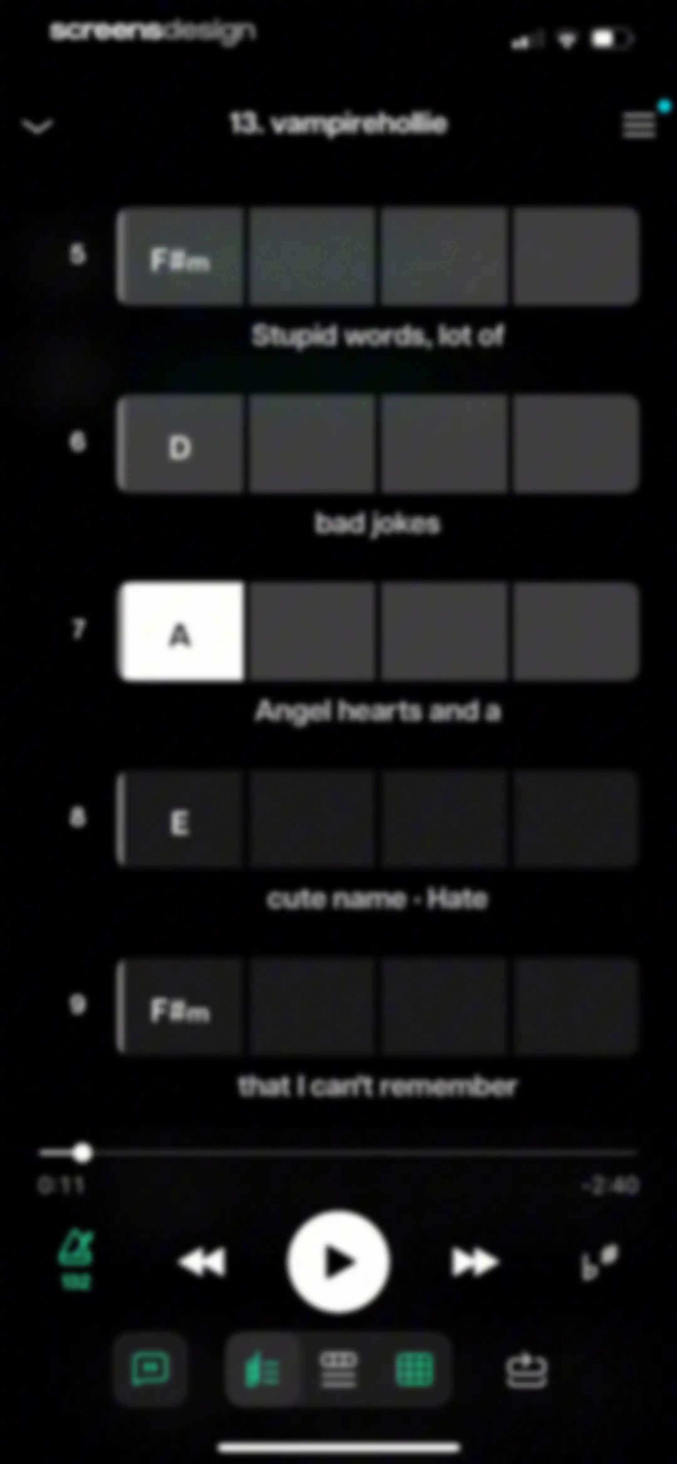 Moises: The Musician's App screen 30