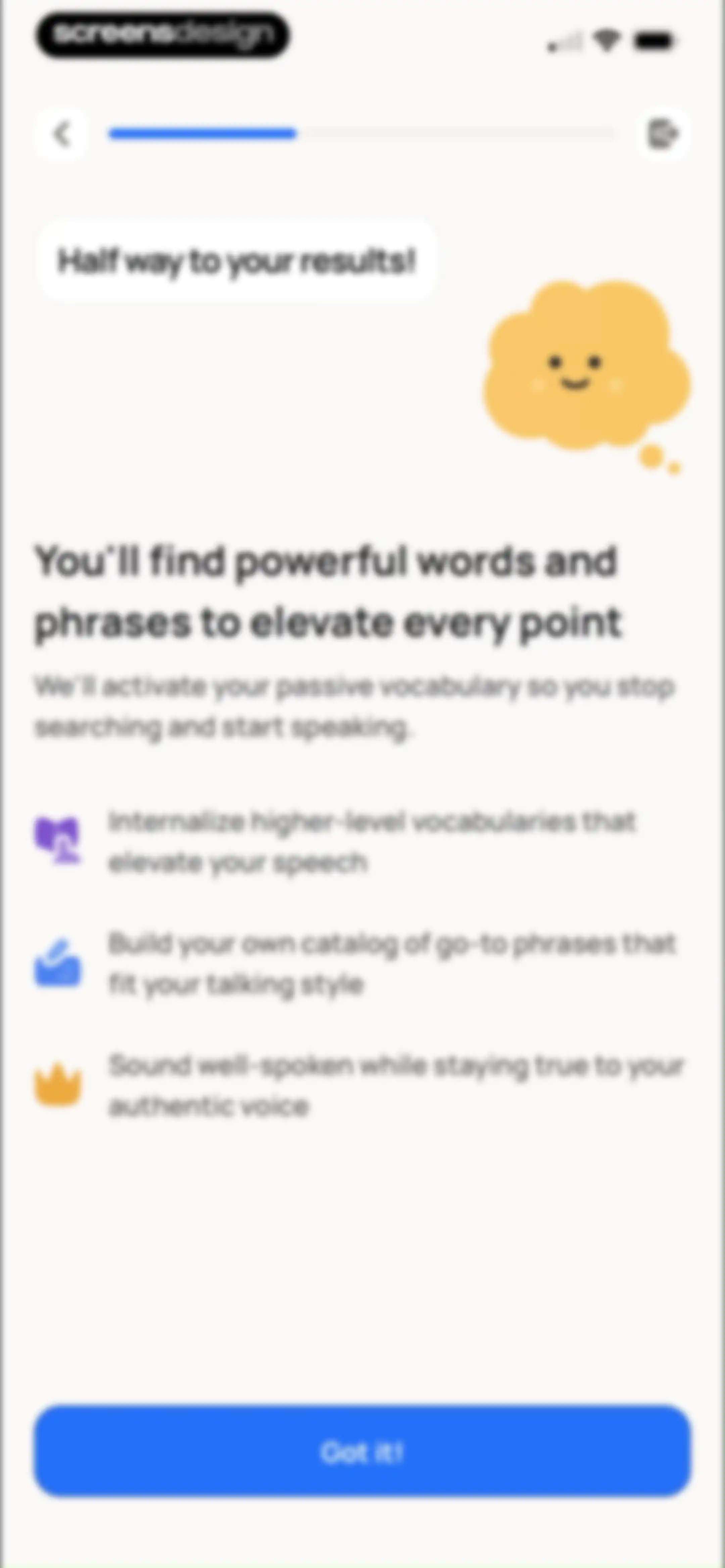 Wellspoken: Articulation Coach screen 20