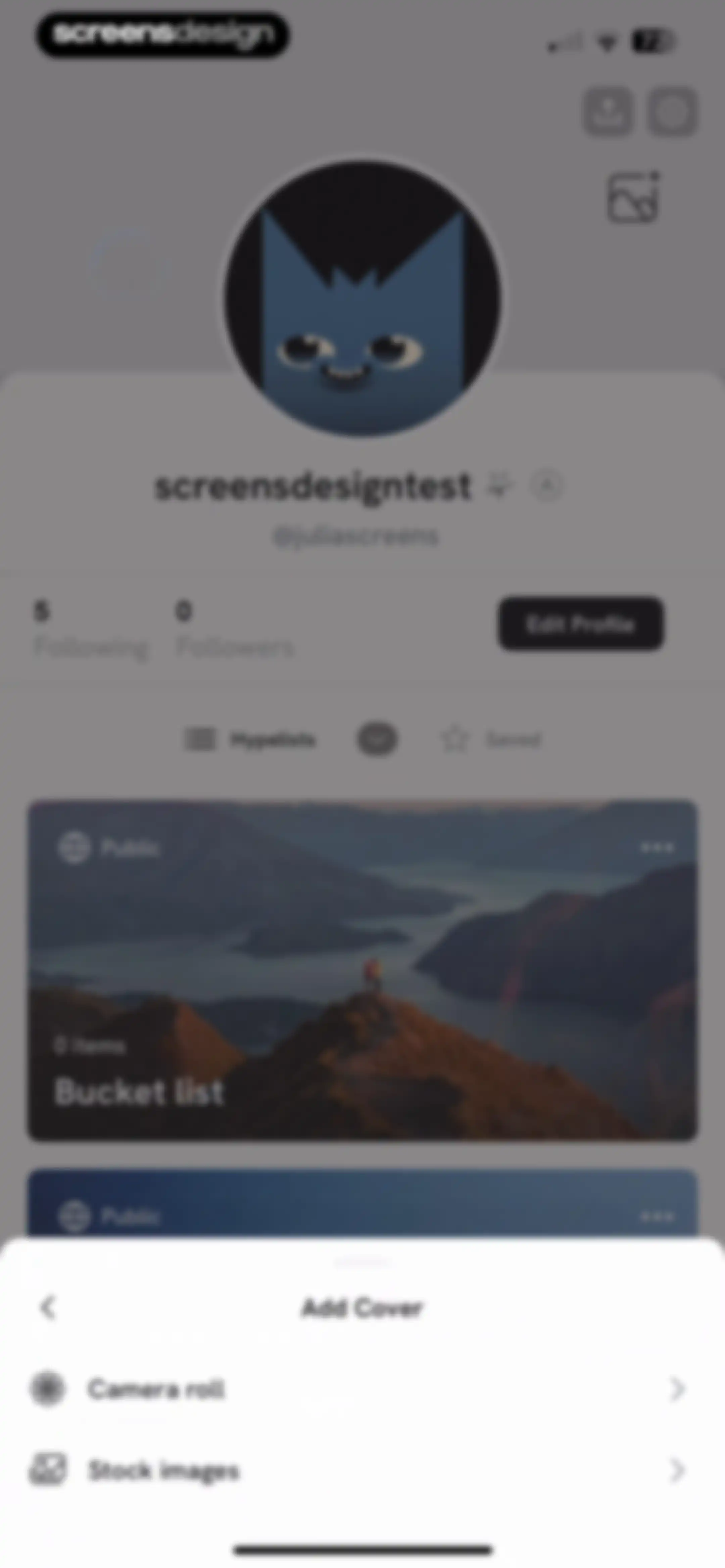 Hypelist: Create & Share Lists screen 145