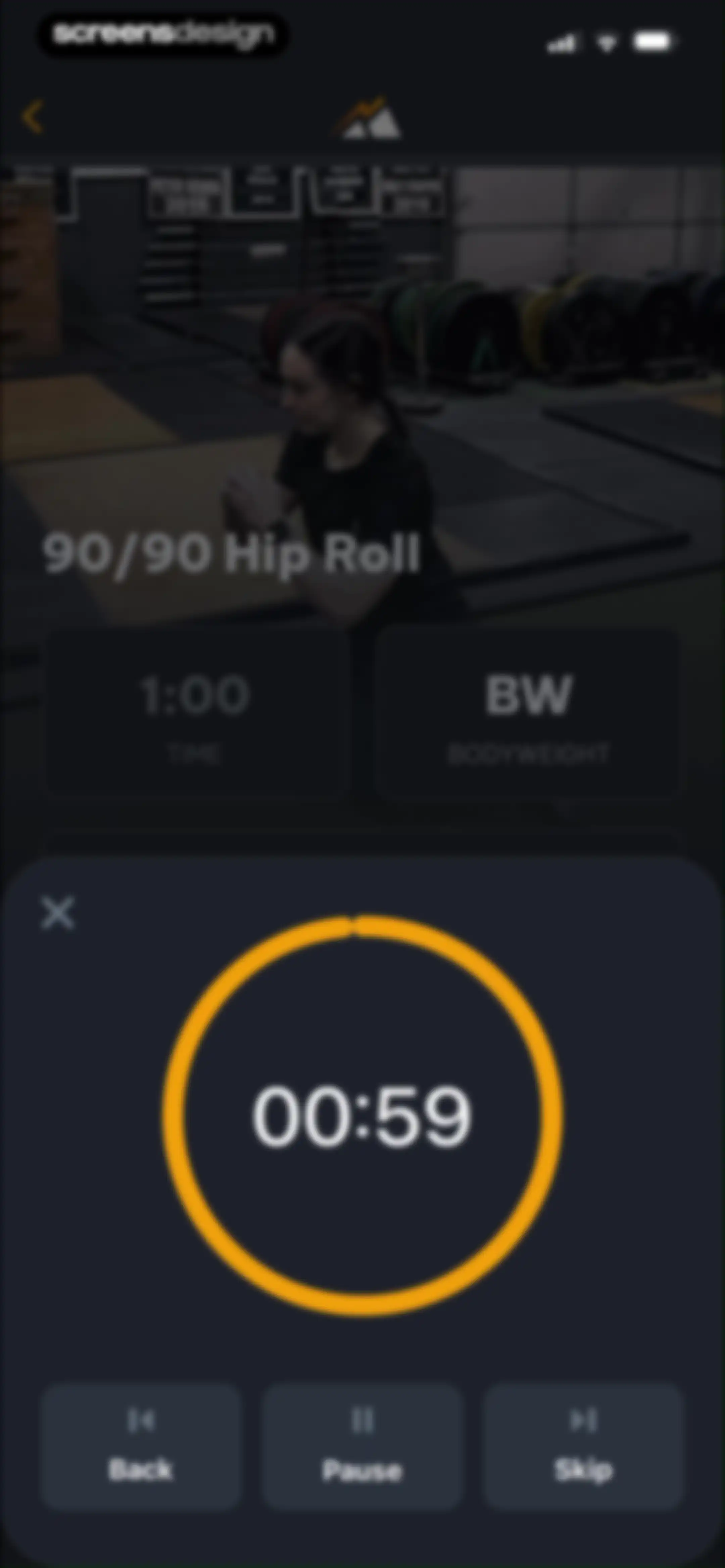 Peak Strength screen 48