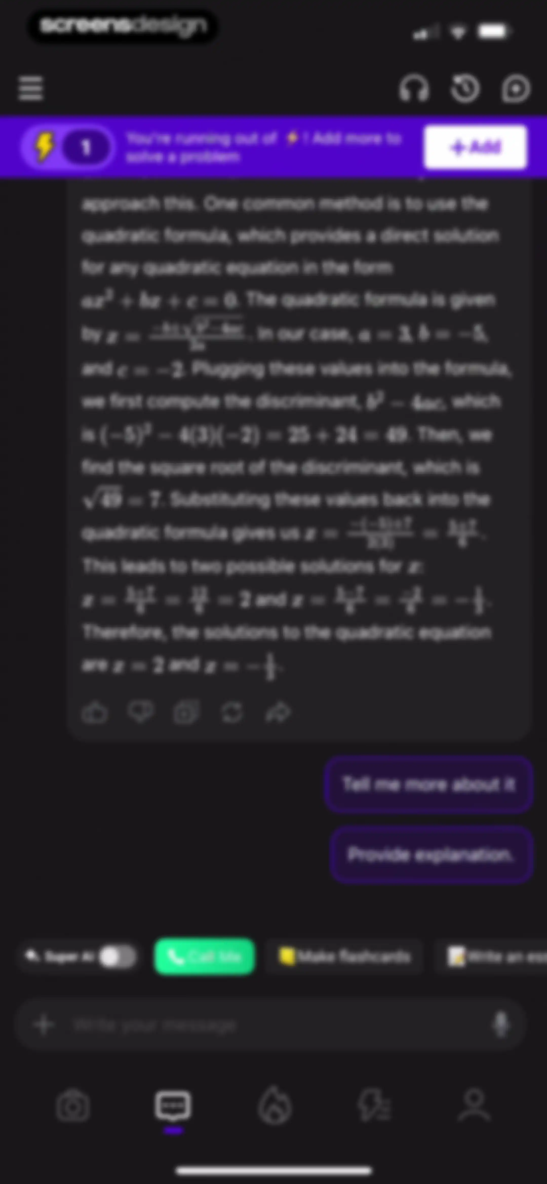 Answer.AI - Your AI tutor screen 47