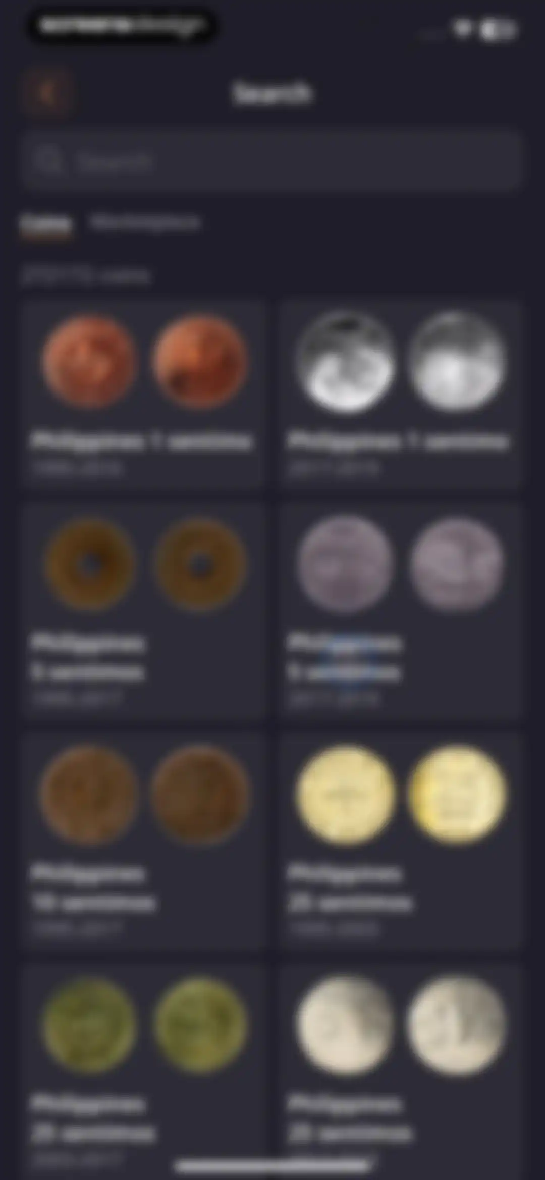 ScanCoin: identify & check screen 57
