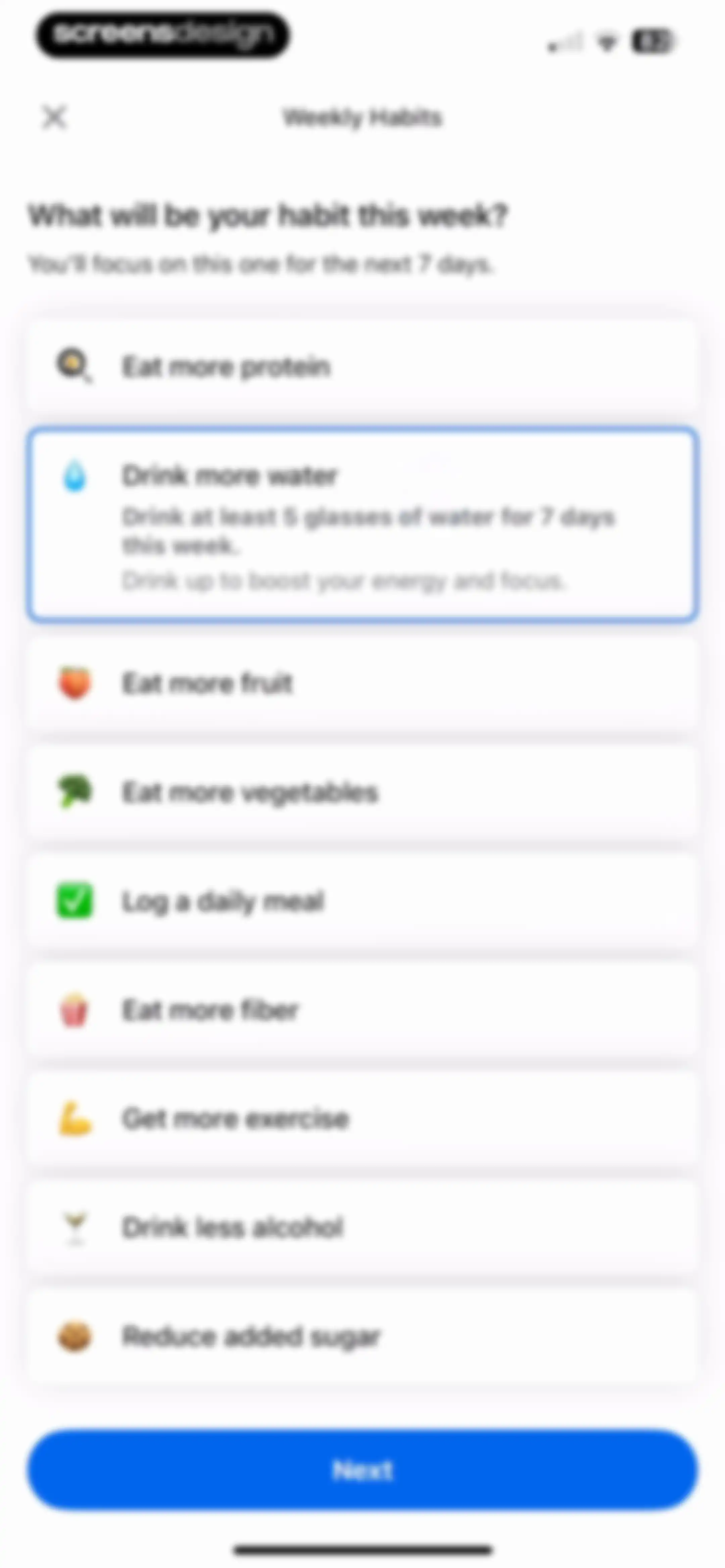MyFitnessPal: Calorie Counter screen 113