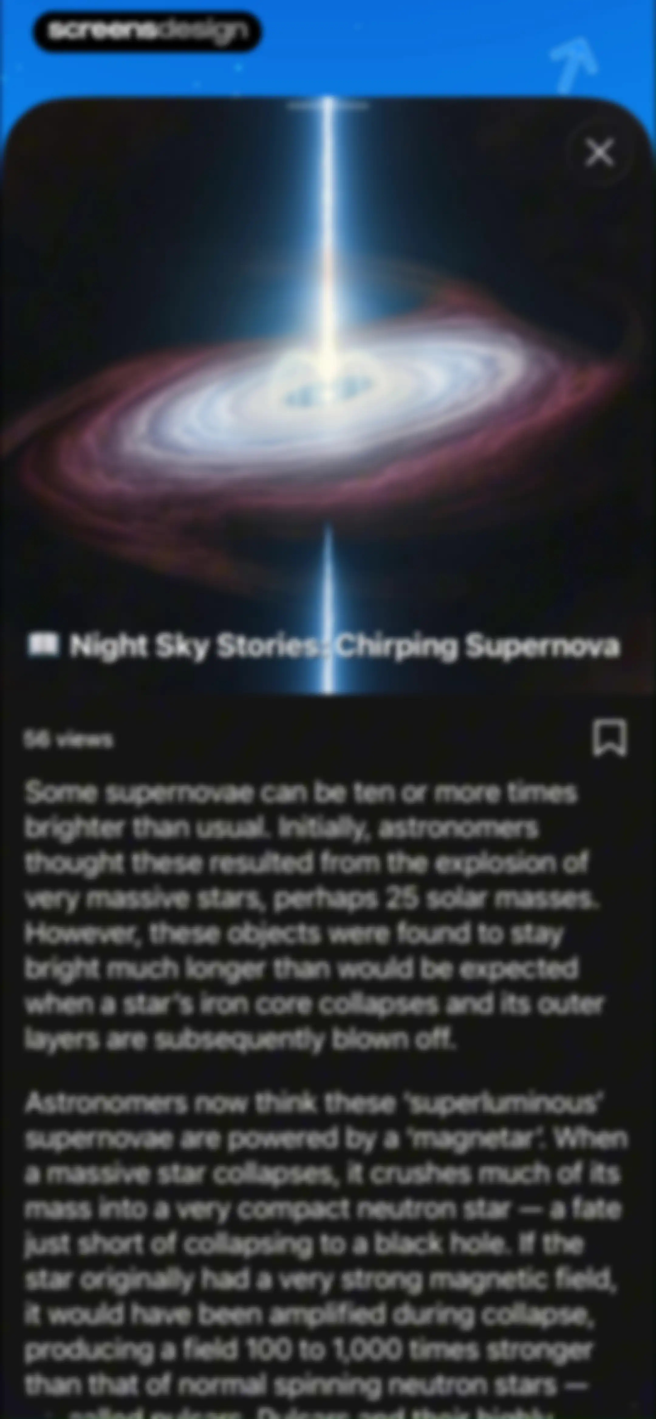 Night Sky screen 80