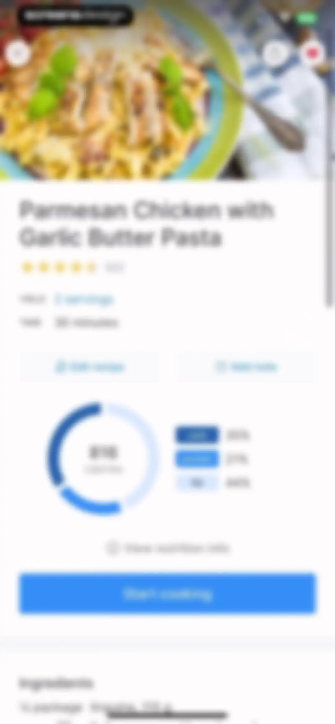 Intent - Meal Planner screen 88