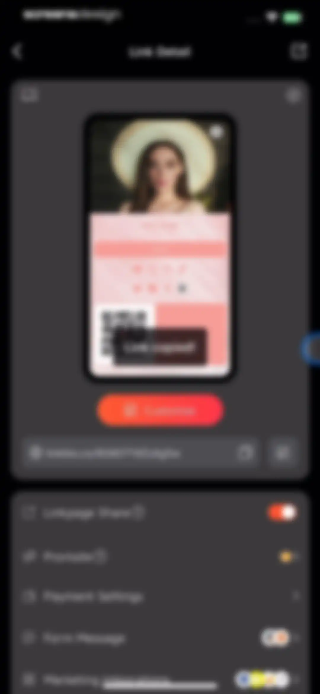 Linkbio - Link in Bio Builder screen 57