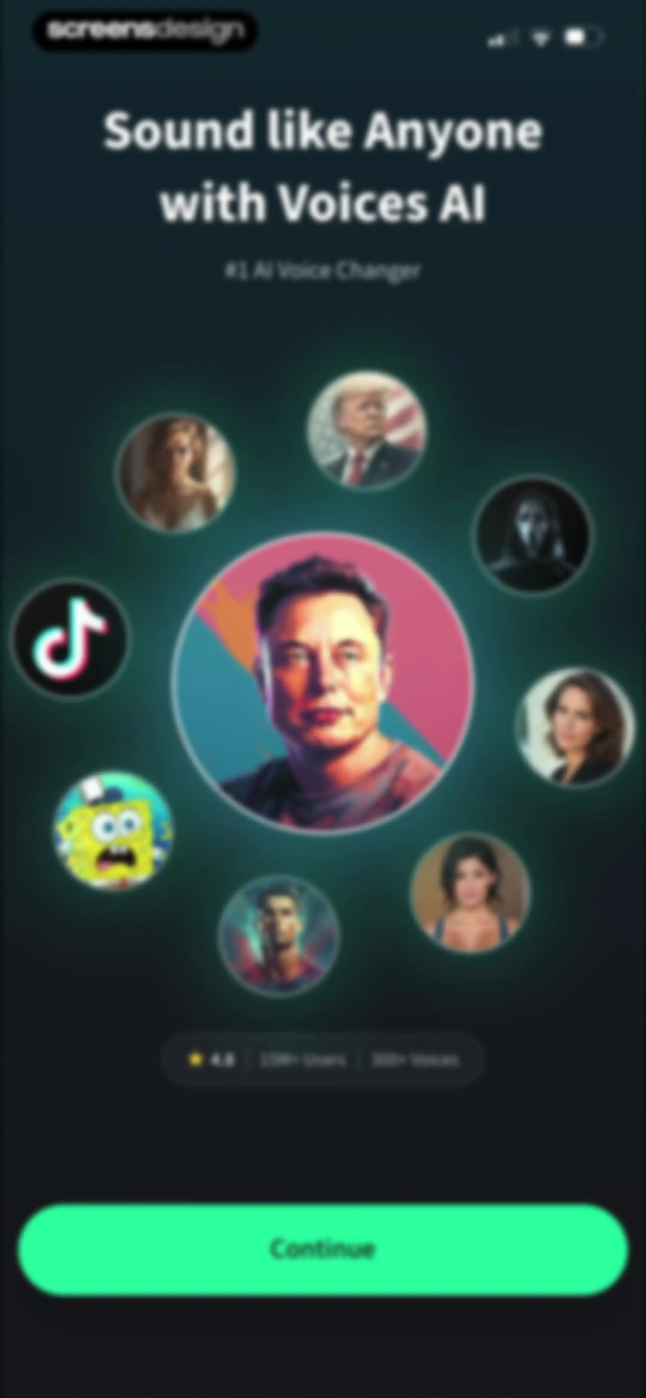 Voices AI: Change Your Voice screen 2