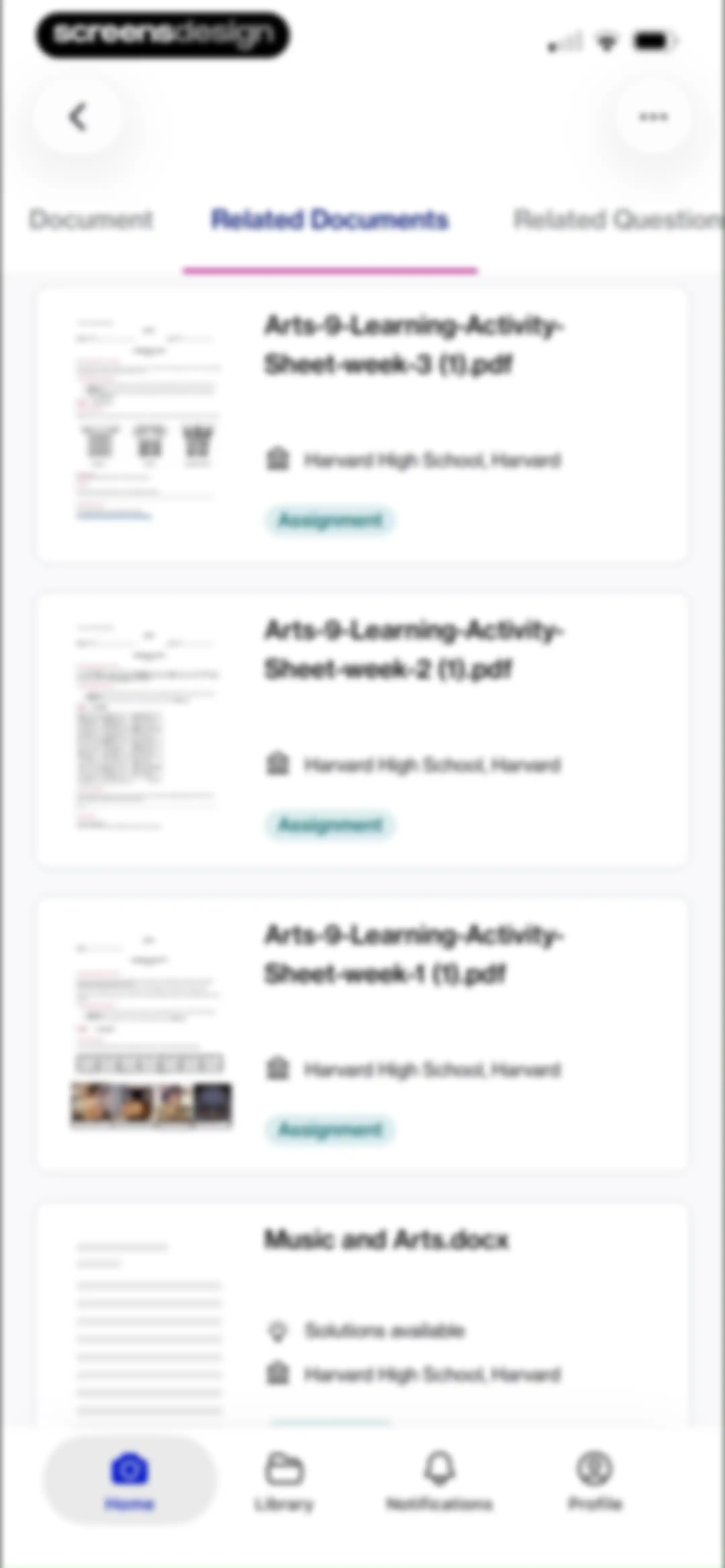 Course Hero: AI Homework Help screen 39