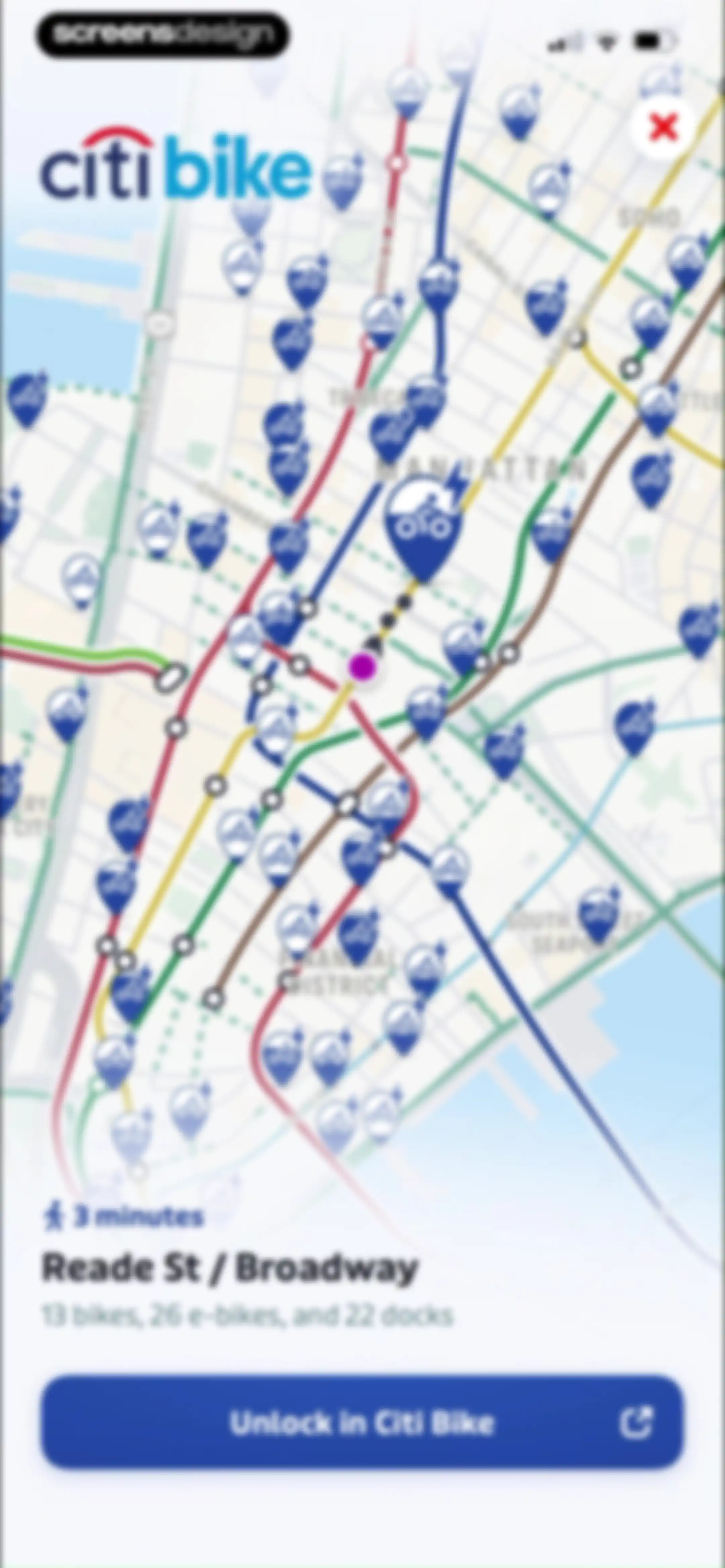 Transit • Subway & Bus Times screen 37