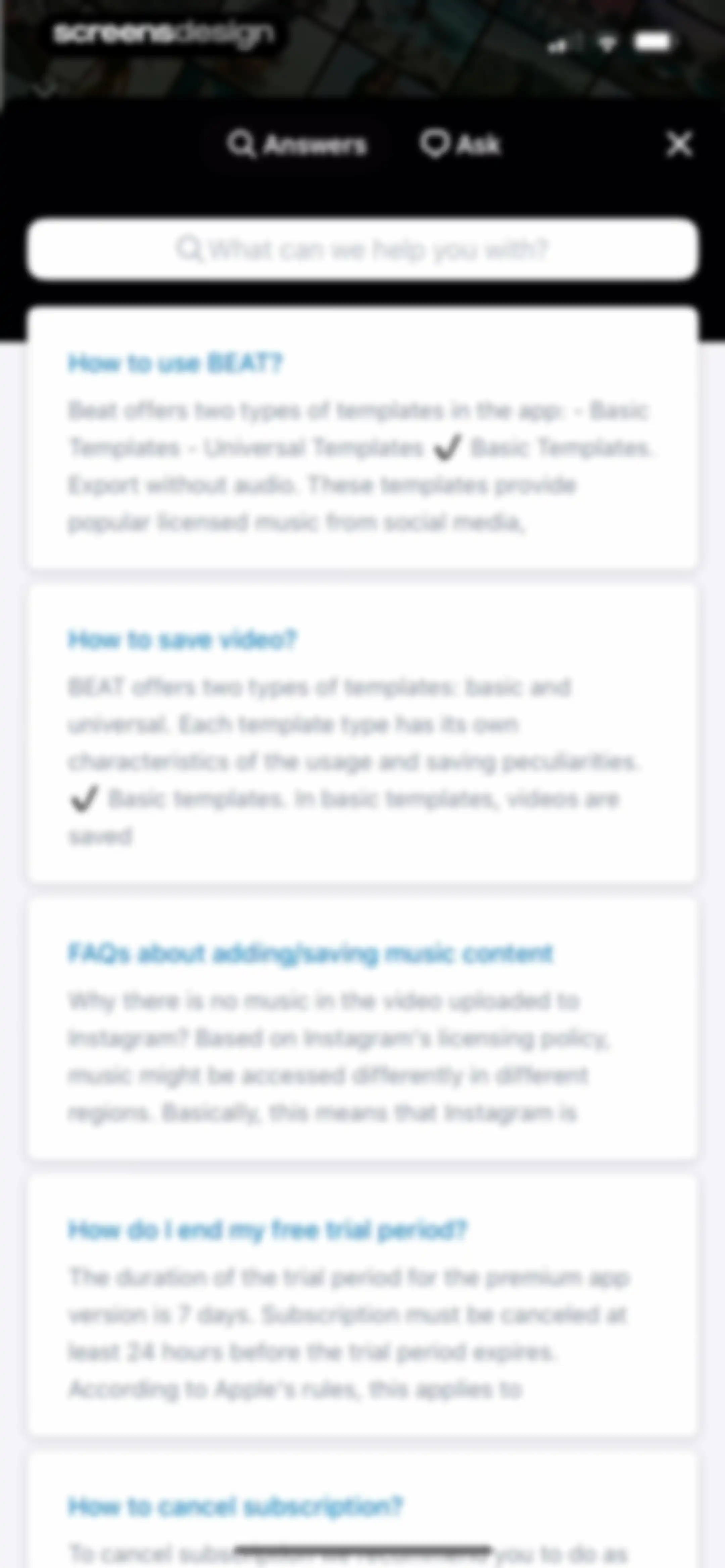 Reels Maker for Instagram BEAT screen 66