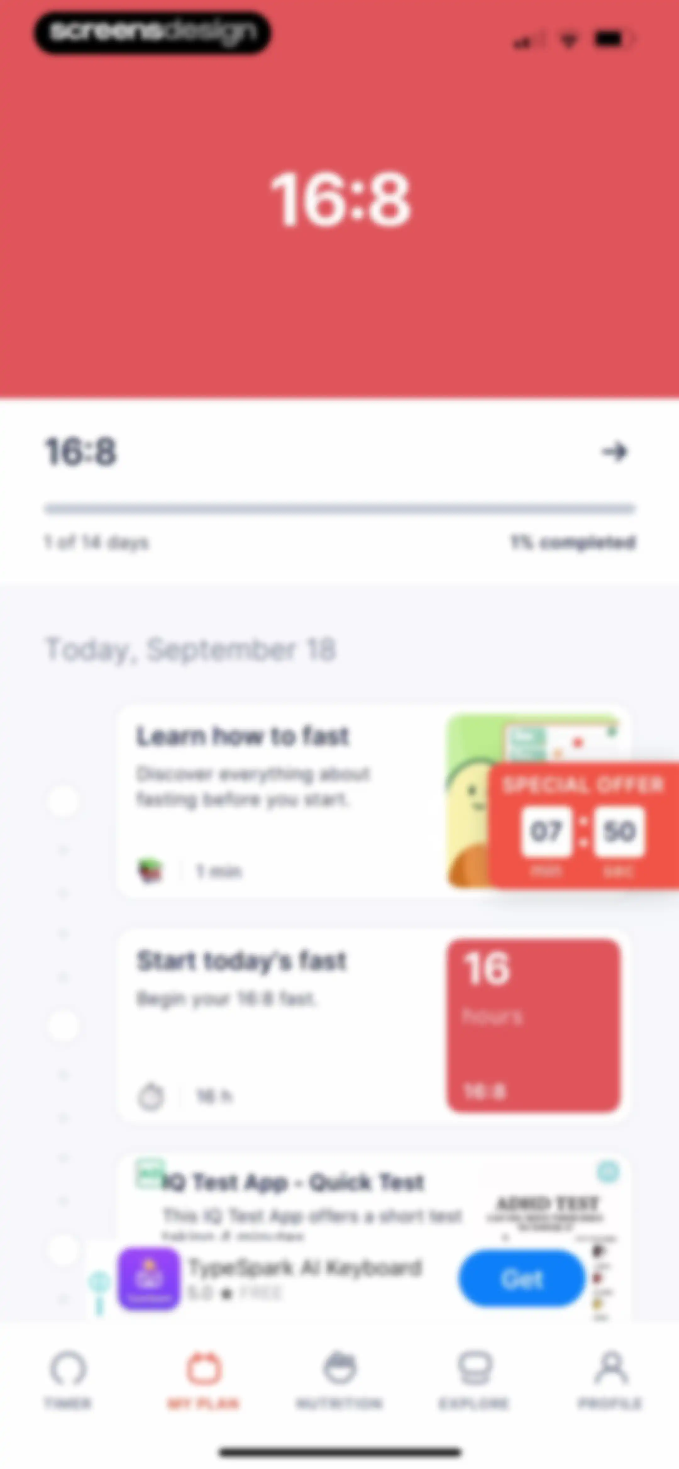 Kompanion: Weight Loss Plan screen 132