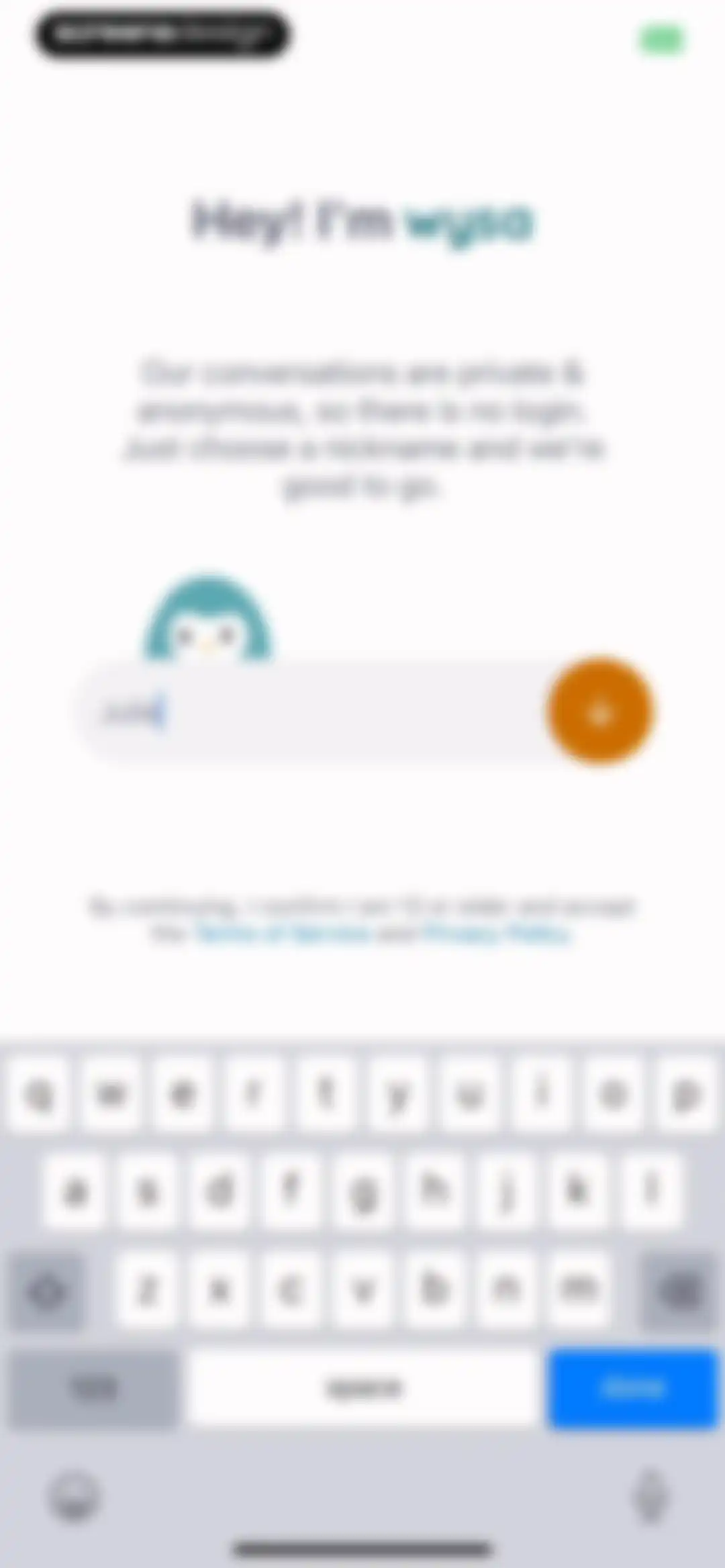 Wysa: Mental Wellbeing AI screen 3